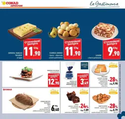Anteprima del volantino CORNETTO SUPREME - pistacchio - nocciola e cacao, Cornetto supreme pistacchio nocciola e cacao 85 g prodotto dolciario surgelato all'origine cotto in negozio valido a partire dal 21/10/2026 | Pagina: 21 | Prodotti: Cioccolato, Formaggio, Spinaci, Forno