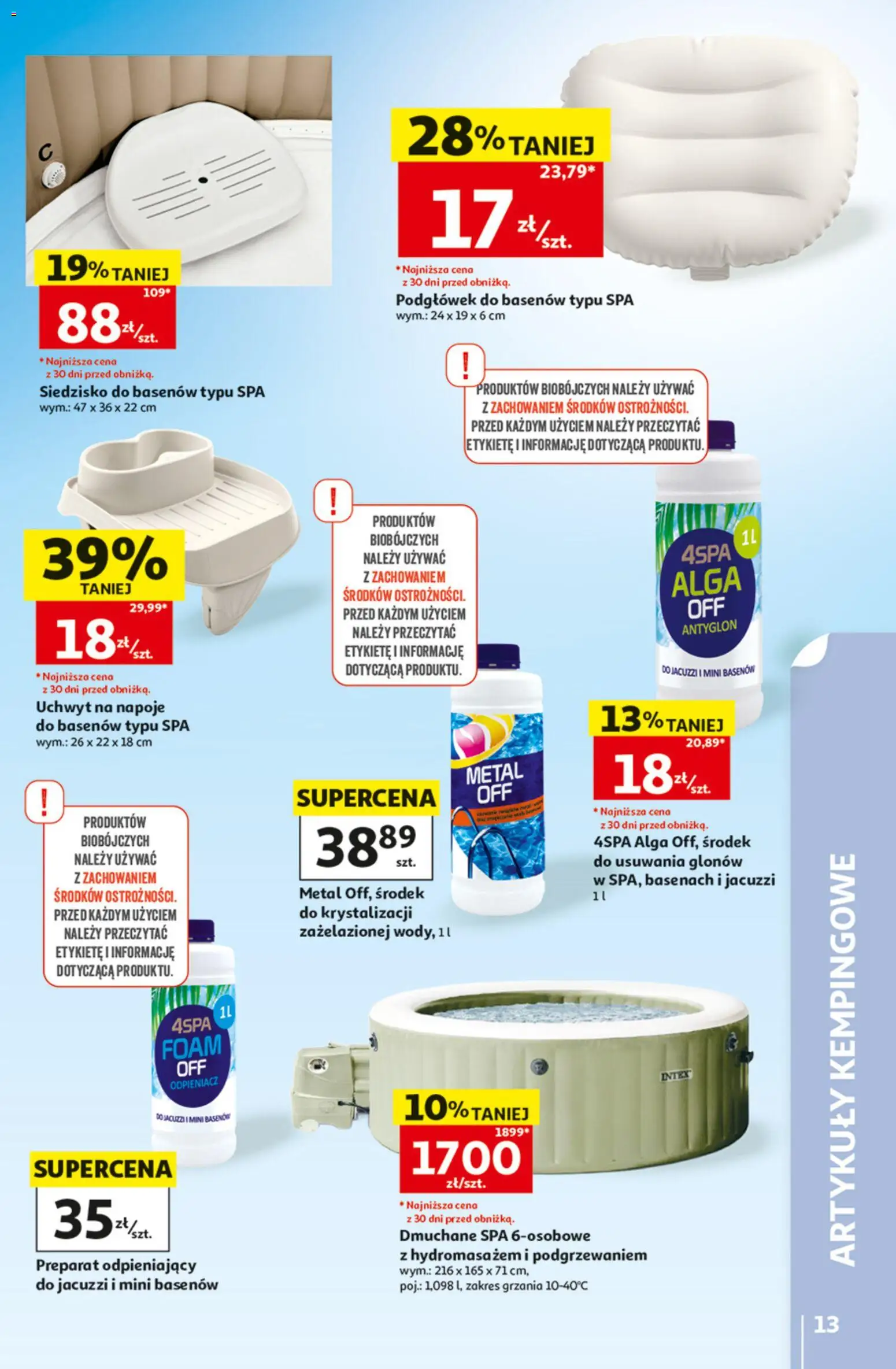 Auchan gazetka - 30 Lat Hipermarket od 25.06.2026 | Strona: 13 | Produkty: Napoje