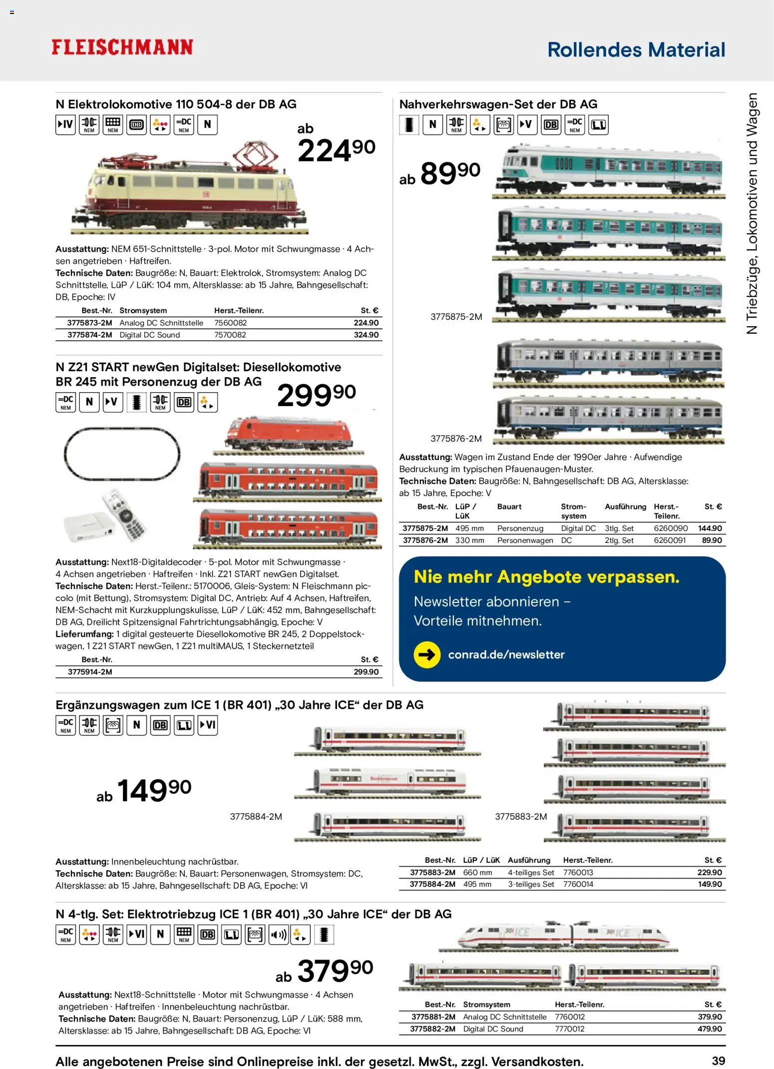 Conrad Modellbahn Katalog – gültig ab 07.09.2026 | Seite: 43