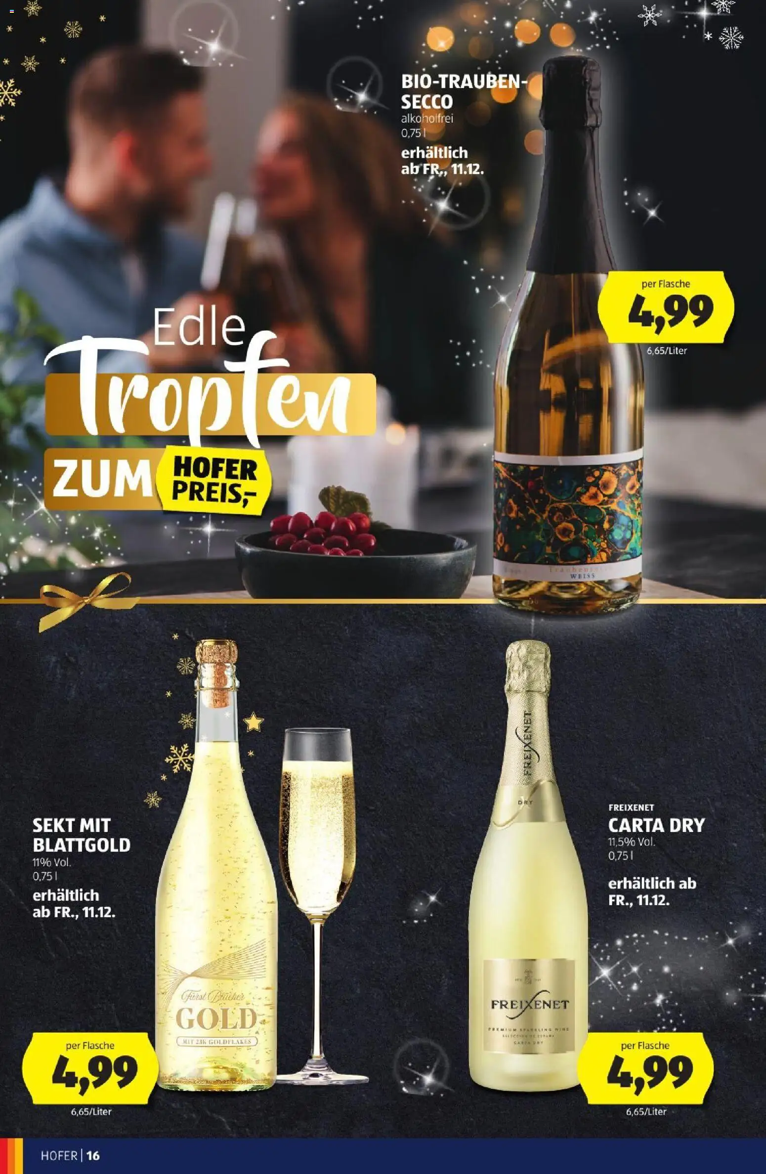 Hofer Weihnachtskatalog gültig ab 28.10.2026 | Seite: 16