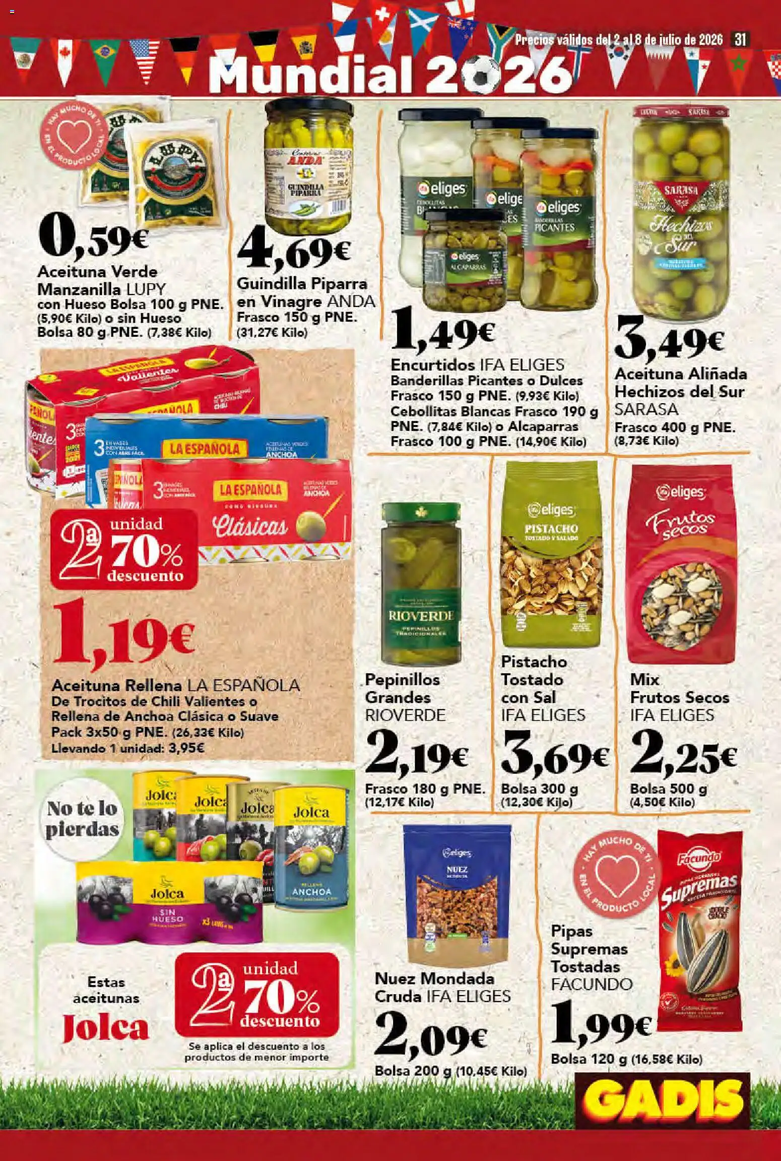 Gadis folleto │ válido desde el 02/07/2026 | Página: 31