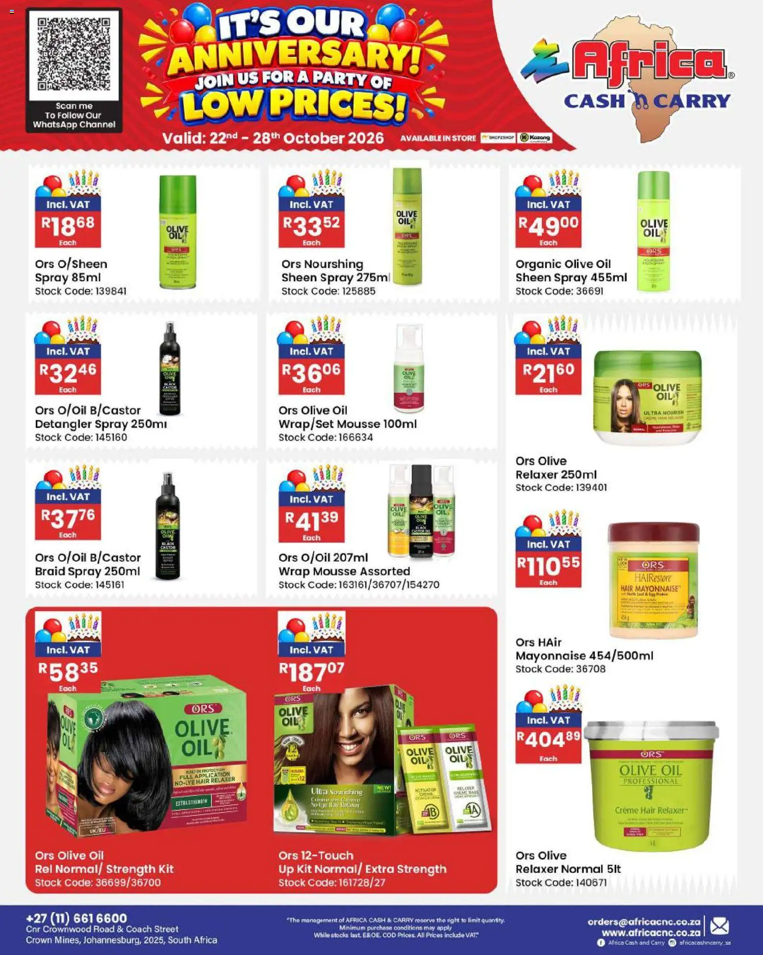 New Africa Cash & Carry catalogue – valid from 22/10/2026 | Page: 91