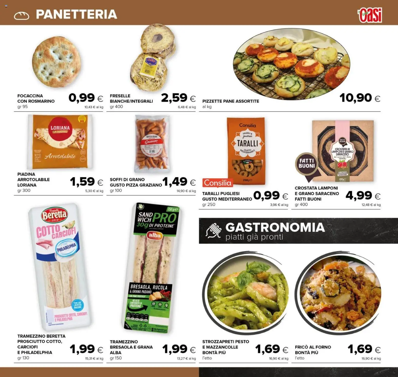 Volantino Oasi del 16/07/2026 | Pagina: 3 | Prodotti: Pizza, Lamponi, Carciofi, Pesto