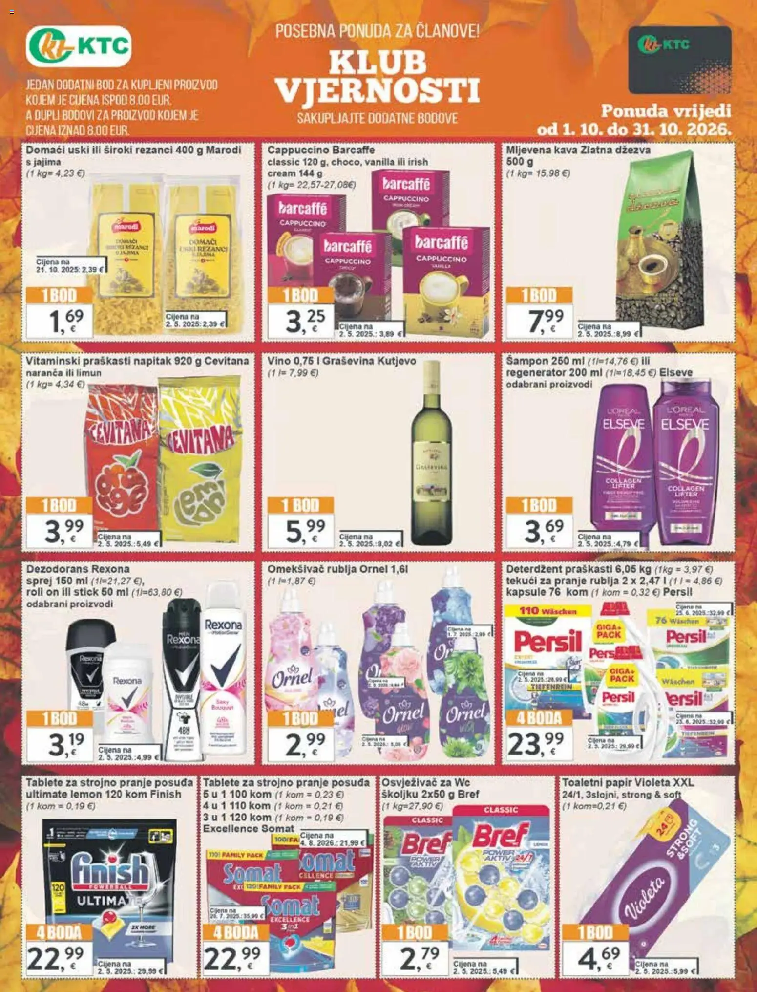KTC katalog | vrijedi od 30.09.2026 | Stranica: 33 | Proizvodi: Šampon, Deterdžent, Persil, Kapsule