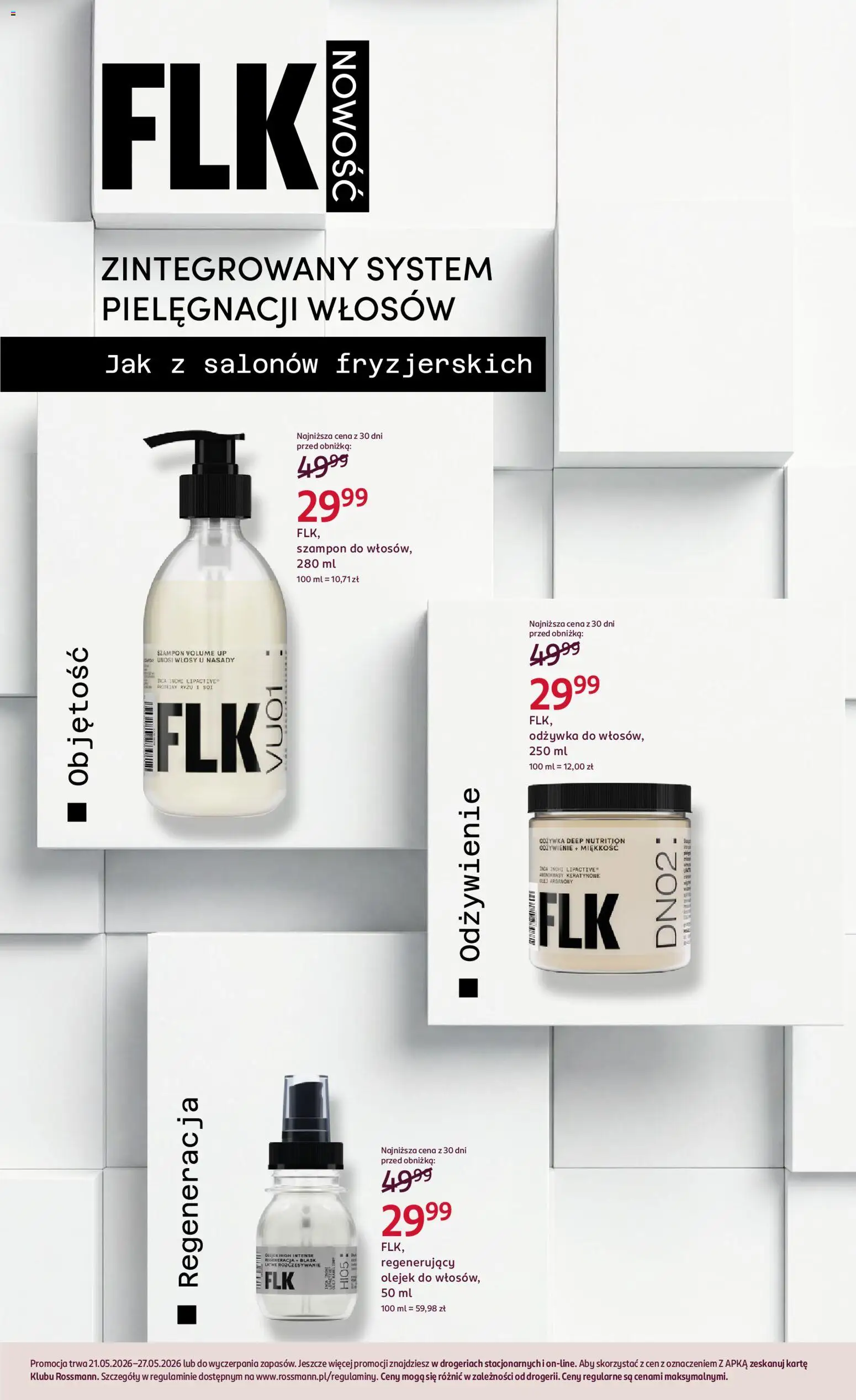Rossmann gazetka od 21.05.2026 | Strona: 13 | Produkty: Szampon, Odżywka, Sól