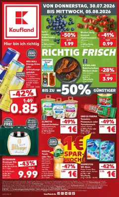 Kaufland Prospekt Walsrode ab 30.07.2026 gültig