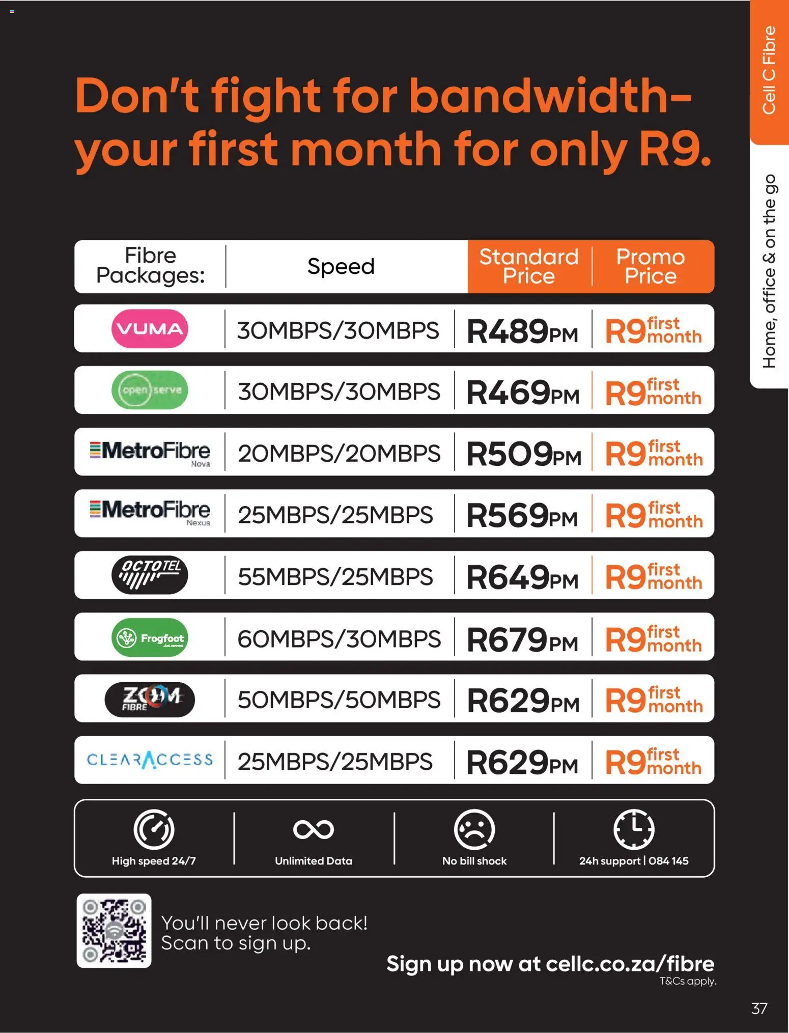 New Cell C catalogue – valid from 06.05.2026 | Page: 39 | Products: Data