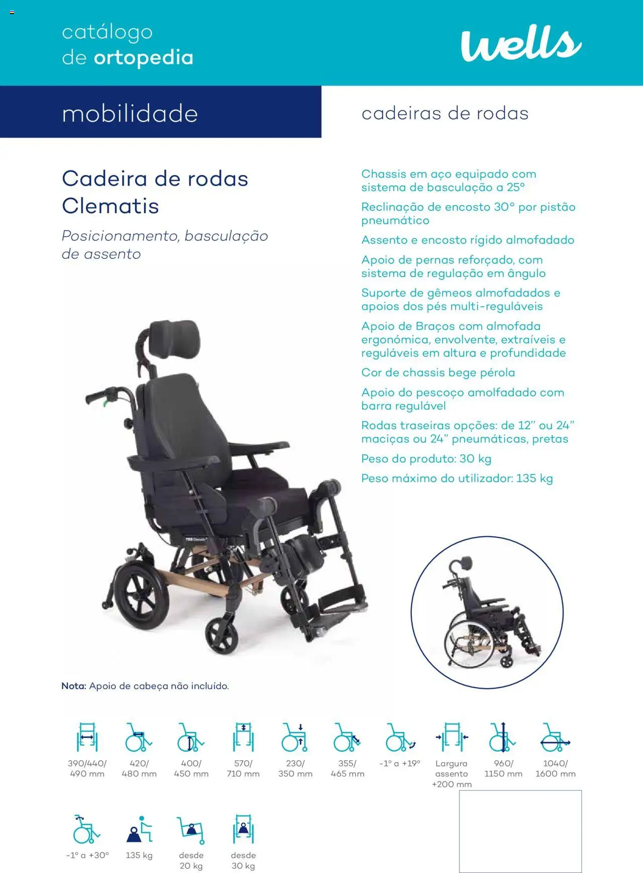 Well’s Catálogo de Ortopedia │ válido de 12/02/2024 | Página: 10 | Produtos: Almofada, Cadeira
