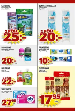 Din Mat erbjudanden - Förhandsvisning av reklamblad från butik Din Mat aktuell från 27.04.2026 | Sida: 6 | Produkter: Deodorant