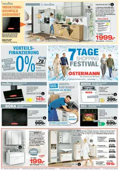 Ostermann Prospekt ab 15.08.2026 gültig | Seite: 10 | Produkte: Bosch, AEG, Küchenblock, Armatur