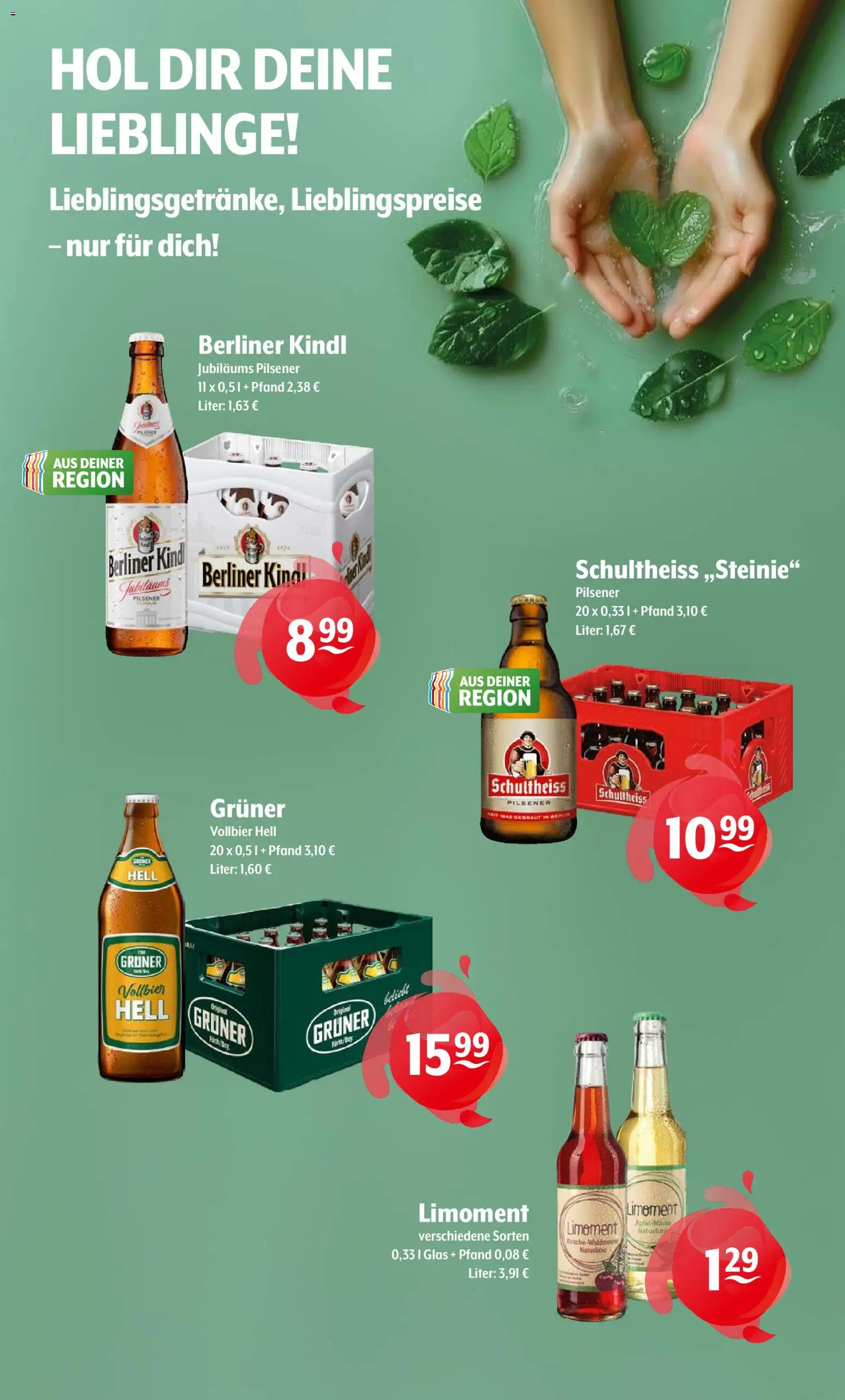 Getränke Hoffmann Prospekt – gültig ab 20.07.2026 | Seite: 9 | Produkte: Berliner