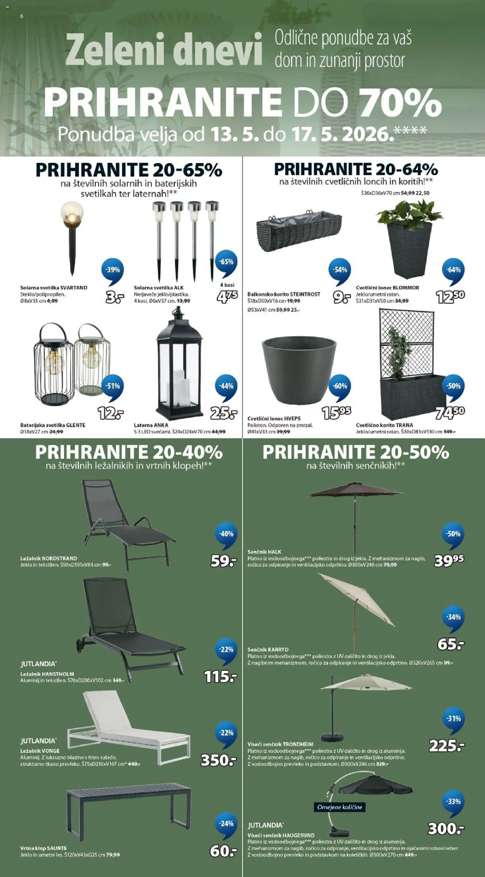 Novi JYSK katalog ponudbe – veljaven od 13.05.2026 | Stran: 6
