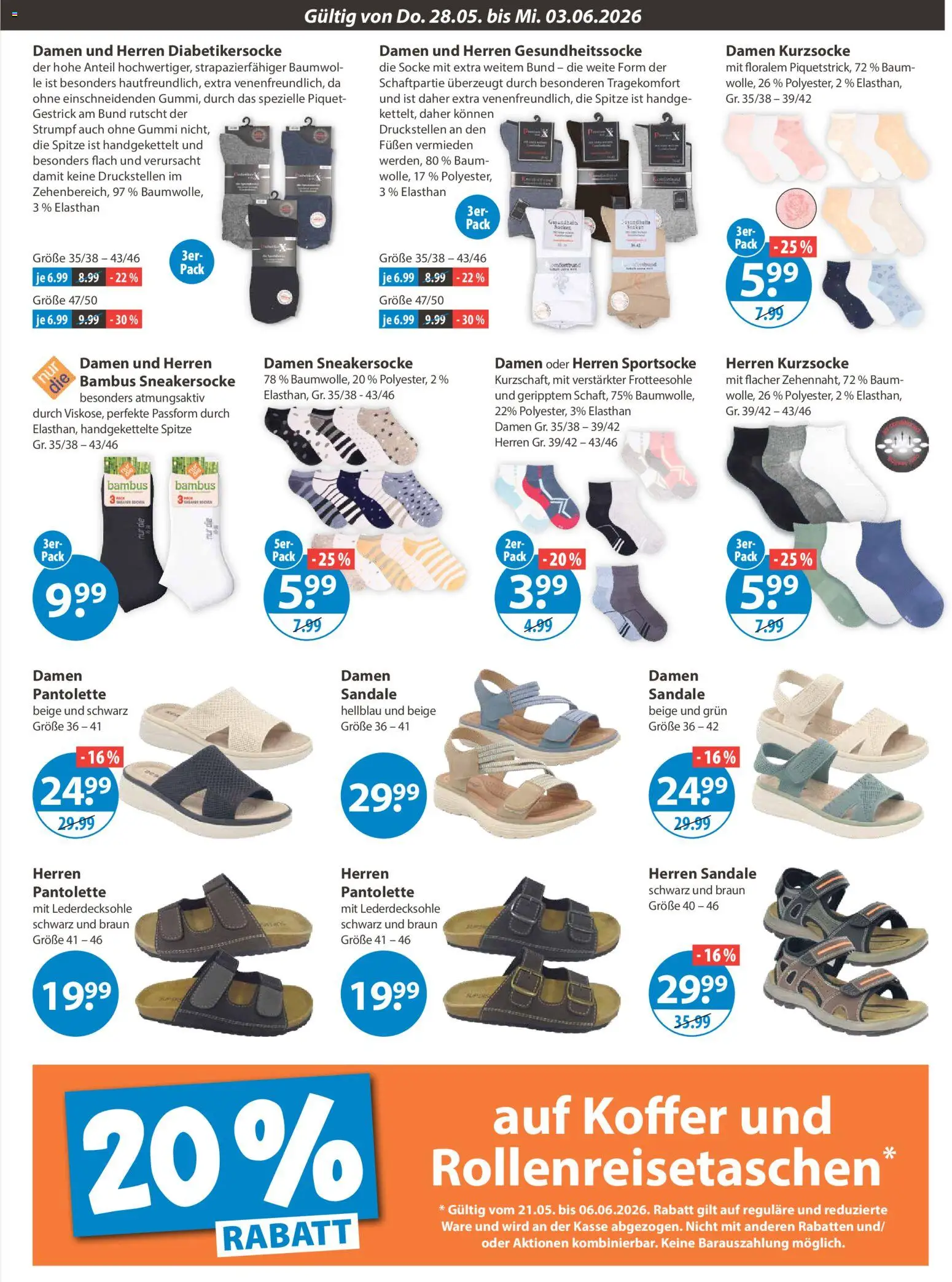 V-Markt München – gültig ab 28.05.2026 | Seite: 21 | Produkte: Koffer