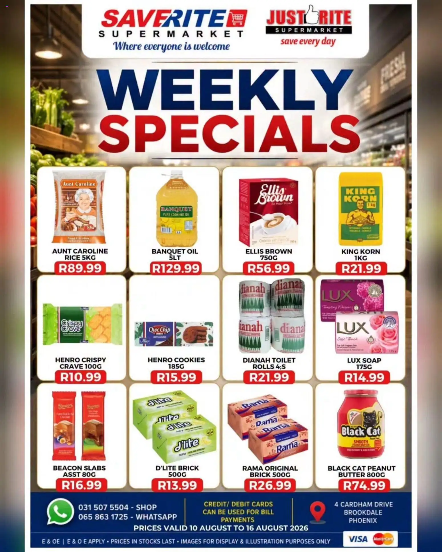New Saverite catalogue – valid from 10/08/2026 | Page: 1