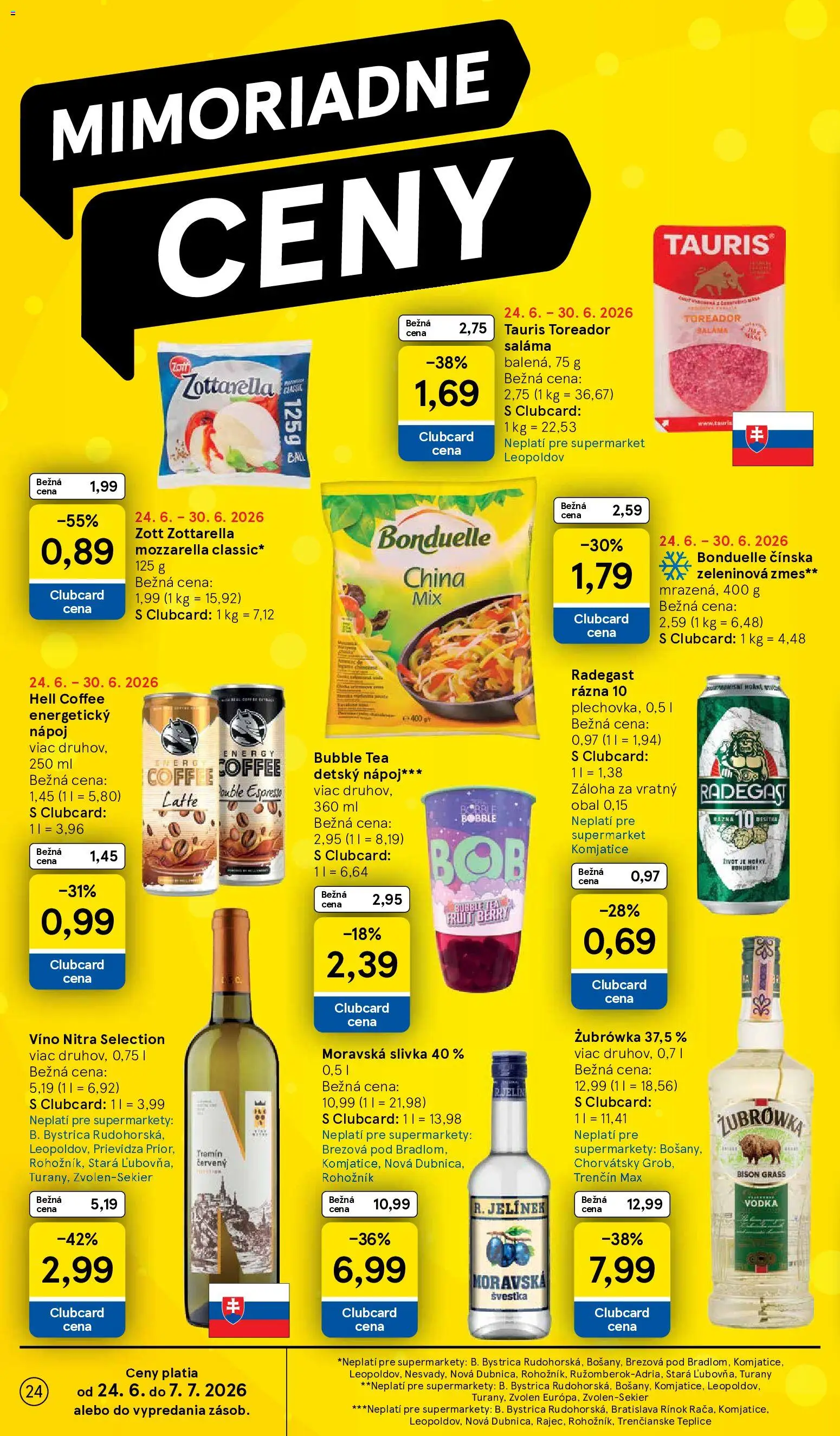 Nové Tesco akcie – leták je platný od 24.06.2026 | Strana: 24