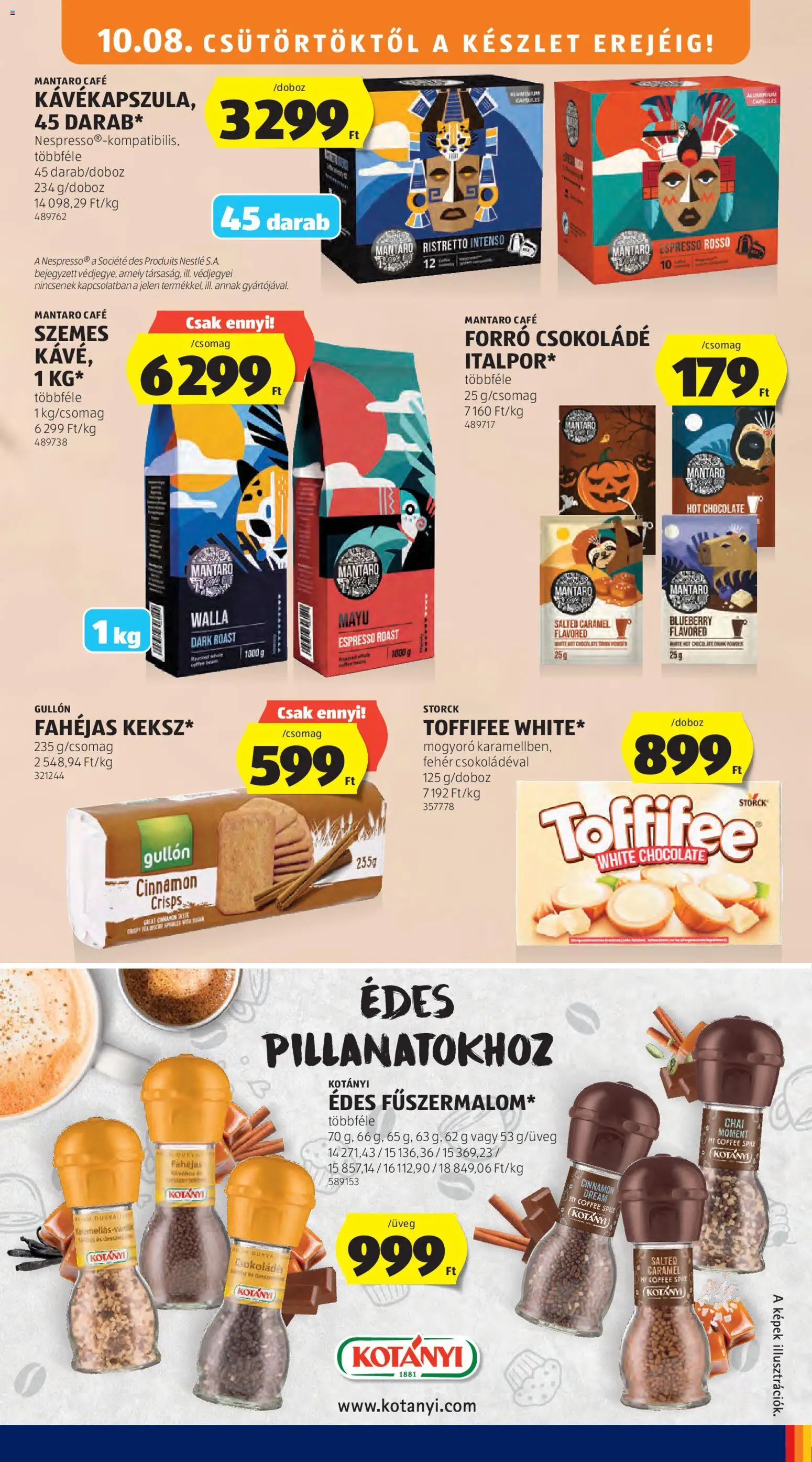 Aldi akciós ujság - amely érvényes a következő dátumtól: 2026.10.08. | Oldal: 21