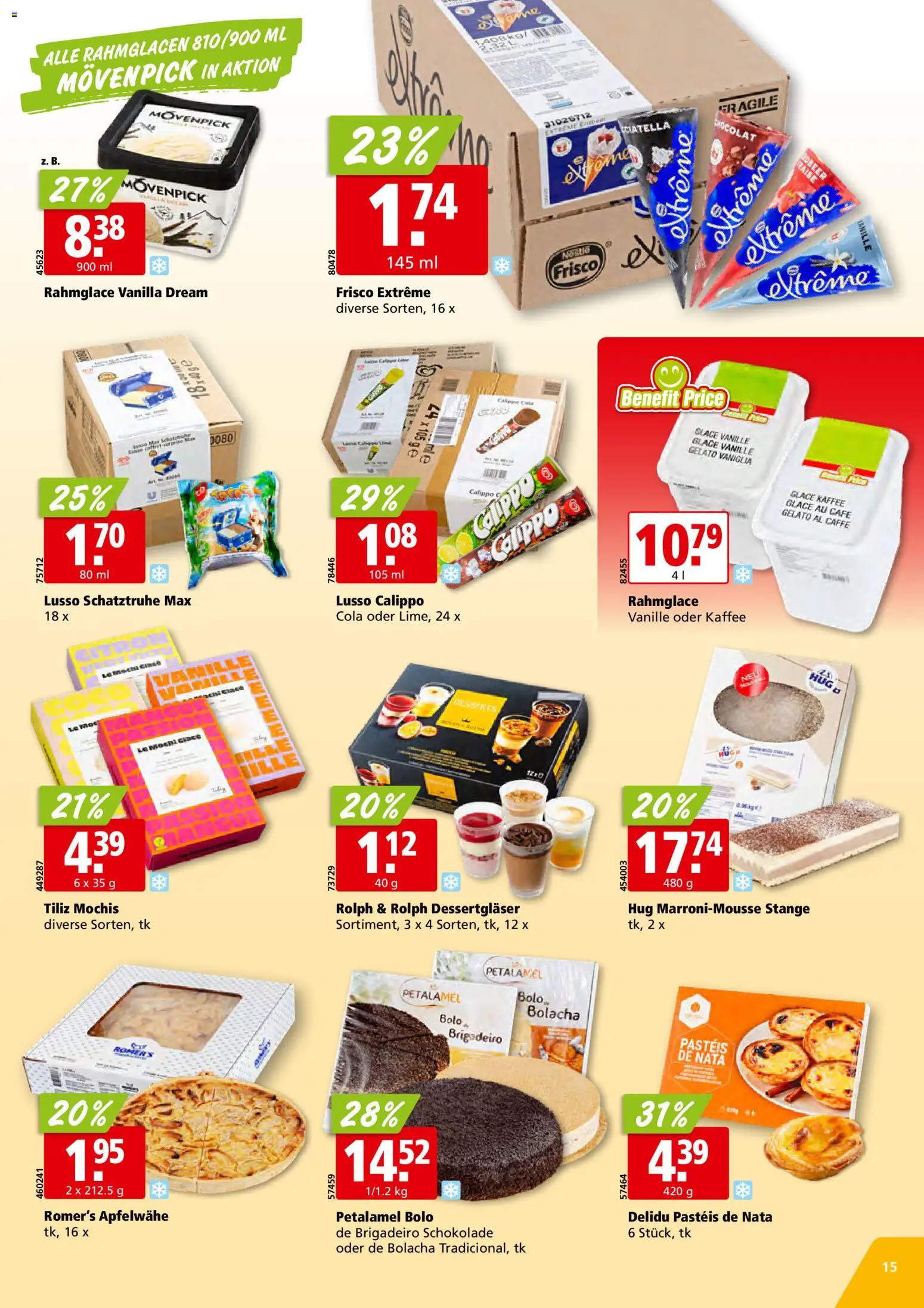 Aligro aktionen – gültig ab 21.09.2026 | Seite: 15 | Produkte: Vanille, Glace, Kaffee, Schokolade
