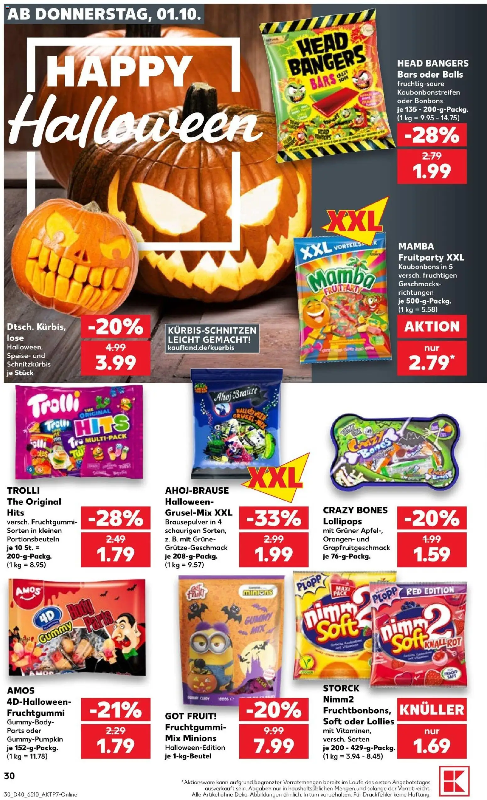 Kaufland Prospekt Köln – gültig ab 01.10.2026 | Seite: 34 | Produkte: Äpfel, Orangen