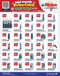 Africa Cash & Carry specials catalogue – valid from 17/09/2026 | Page: 40
