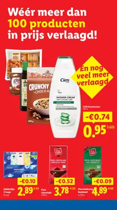 Lidl folder week 19 - Voorbeeld van een folder van Lidl, geldig van 04.05.2026 | Pagina: 2 | Producten: Melk, Chocoladereep, Tissues, Broodjes