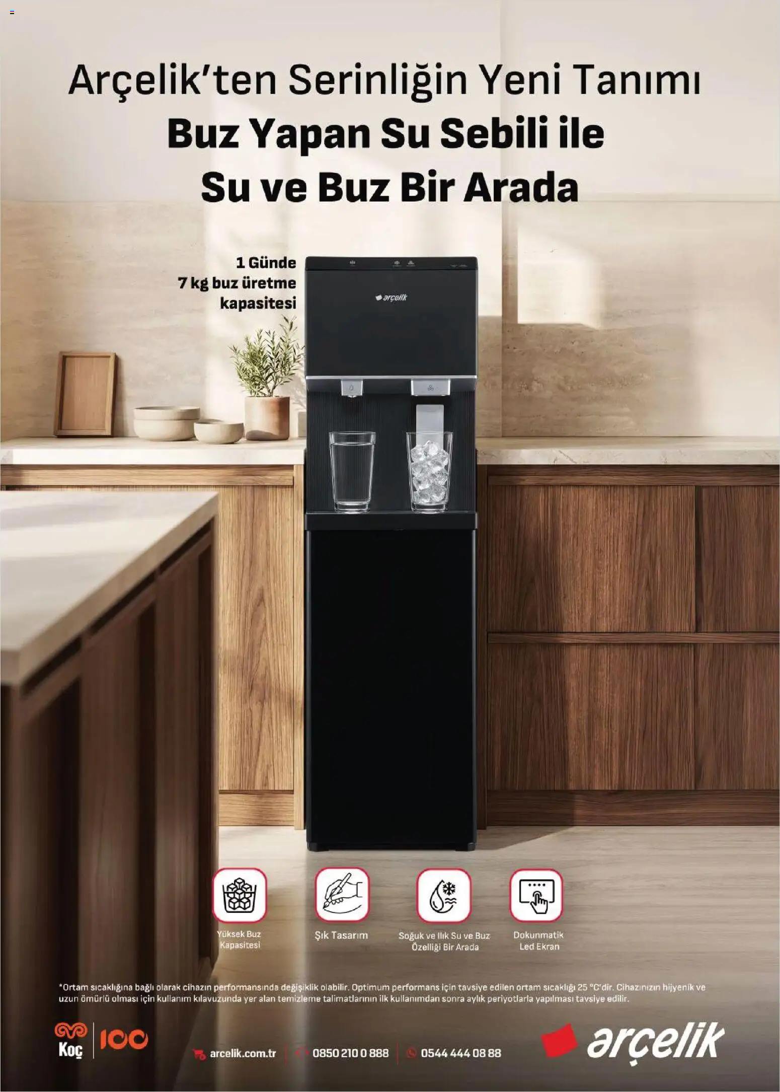 Arçelik - İklimlendirme Kataloğu - 01 Ağustos 2026 tarihinden itibaren geçerlidir | Sayfa: 37 | Ürünler: Su, Su sebili