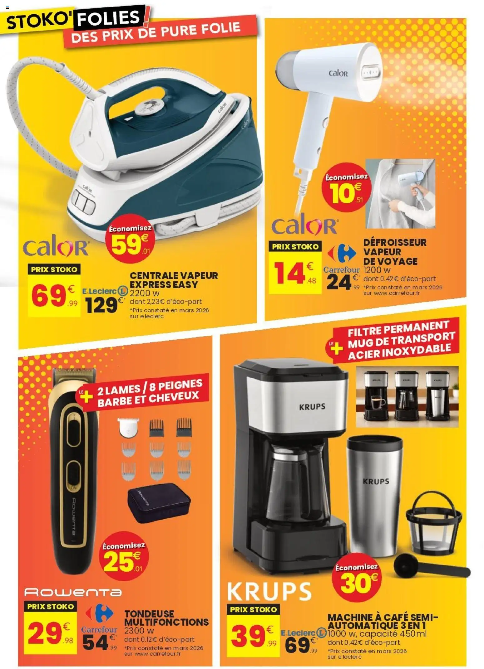 {H1} | Page: 2 | Produits: Machine à café, Tondeuse, Krups, Café