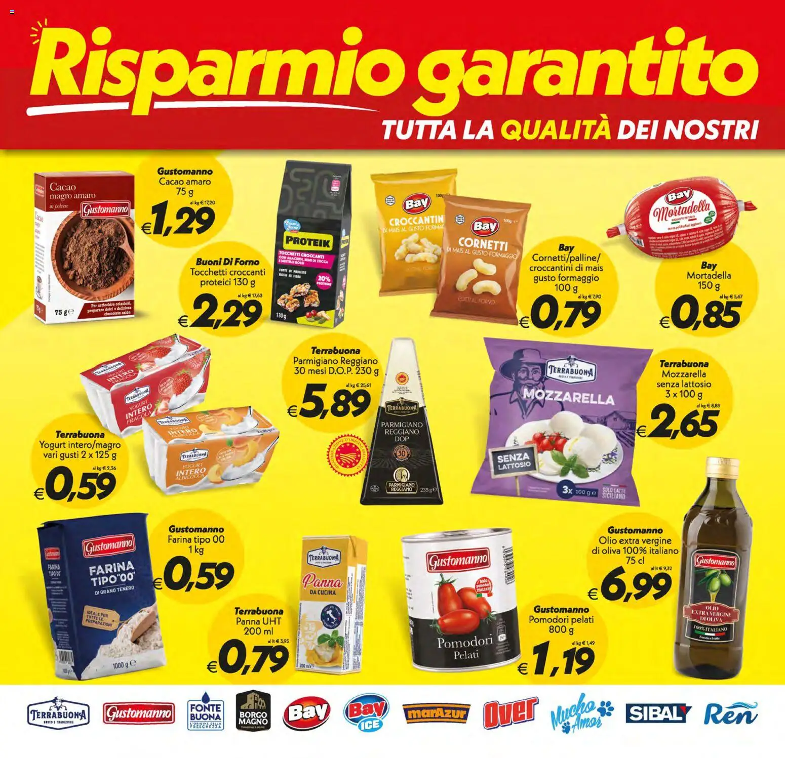 Volantino SuperConveniente del 30/06/2026 | Pagina: 14 | Prodotti: Mozzarella senza lattosio, Yogurt, Mortadella, Mais