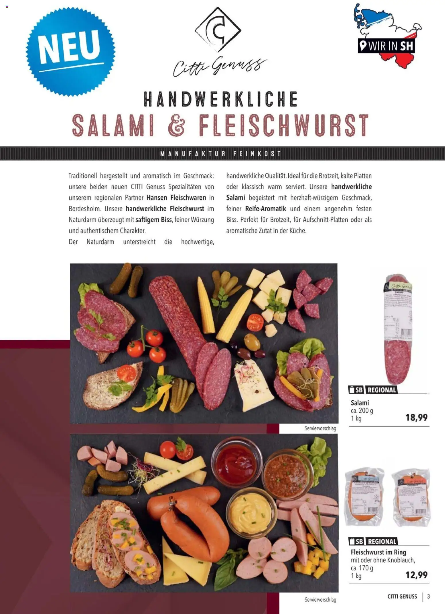 CITTI tilbudsavis – gyldig fra 06/10/2026 | Side: 3 | Produkter: Salami