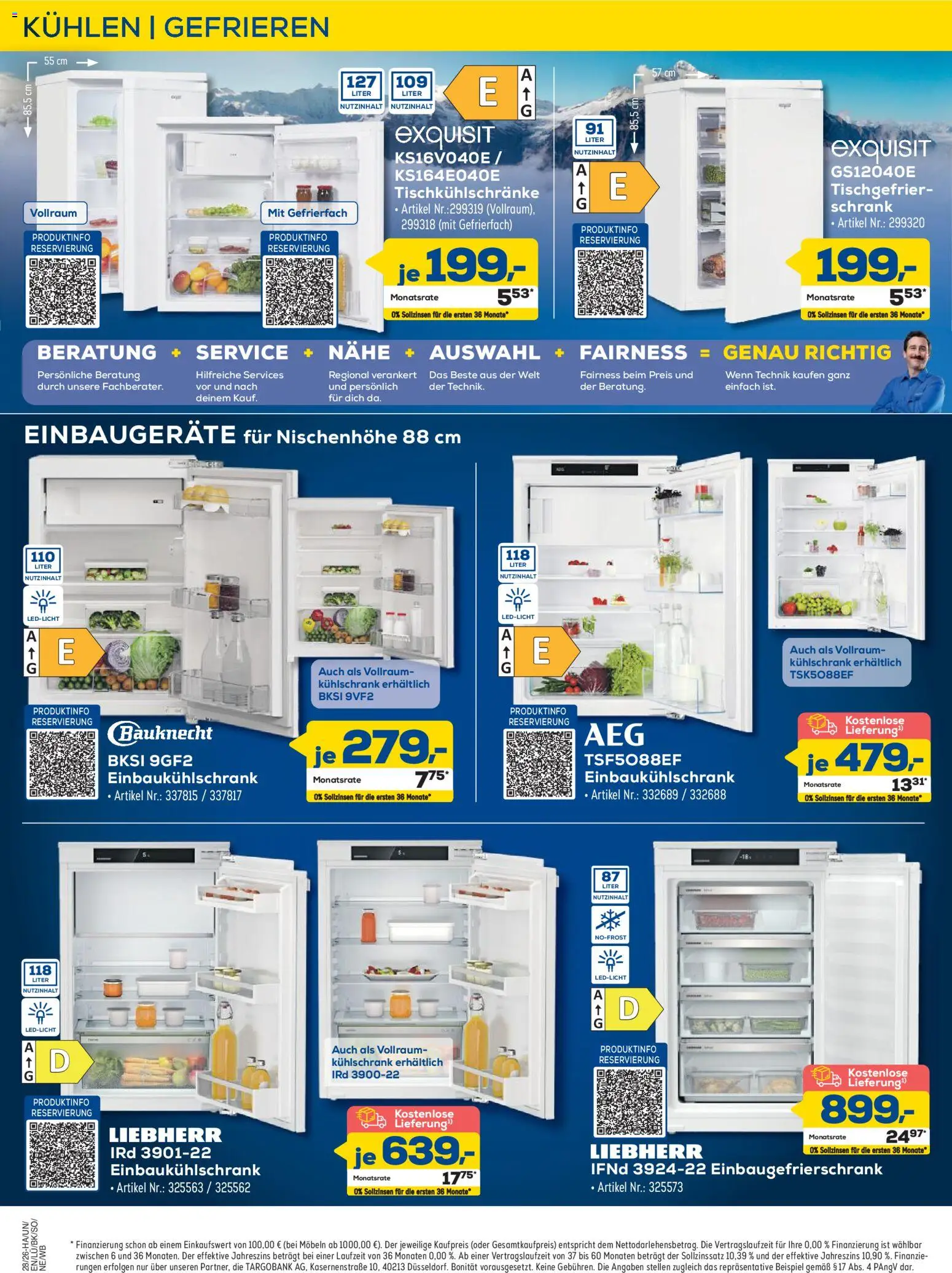 Euronics Prospekt Berlet – gültig ab 25.06.2026 | Seite: 8 | Produkte: Liebherr, Schrank, Kühlschrank