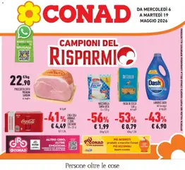 Anteprima del volantino Conad - Campioni del risparmio valido a partire dal 05.05.2026