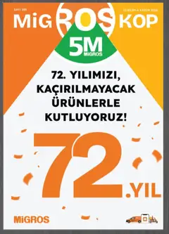 22 Ekim 2026 tarihinden itibaren geçerli olan Migros kataloğu önizlemesi
