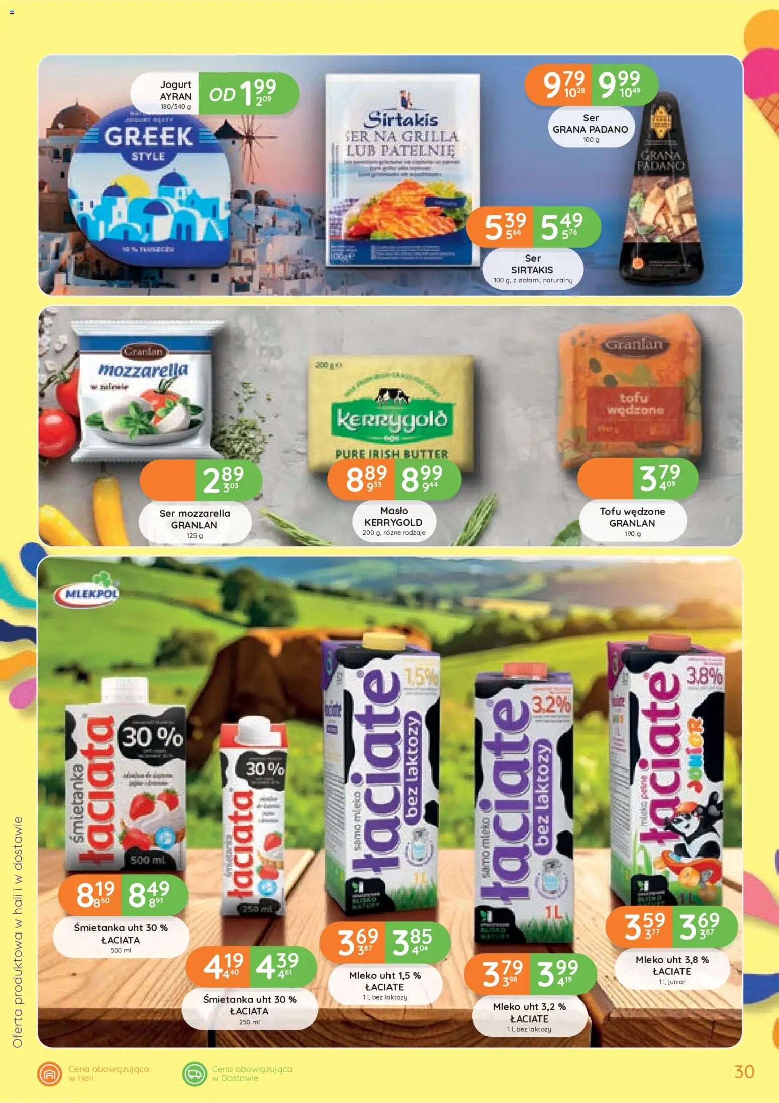 Eurocash gazetka od 25.06.2026 | Strona: 30 | Produkty: Tofu, Mleko, Masło, Ser