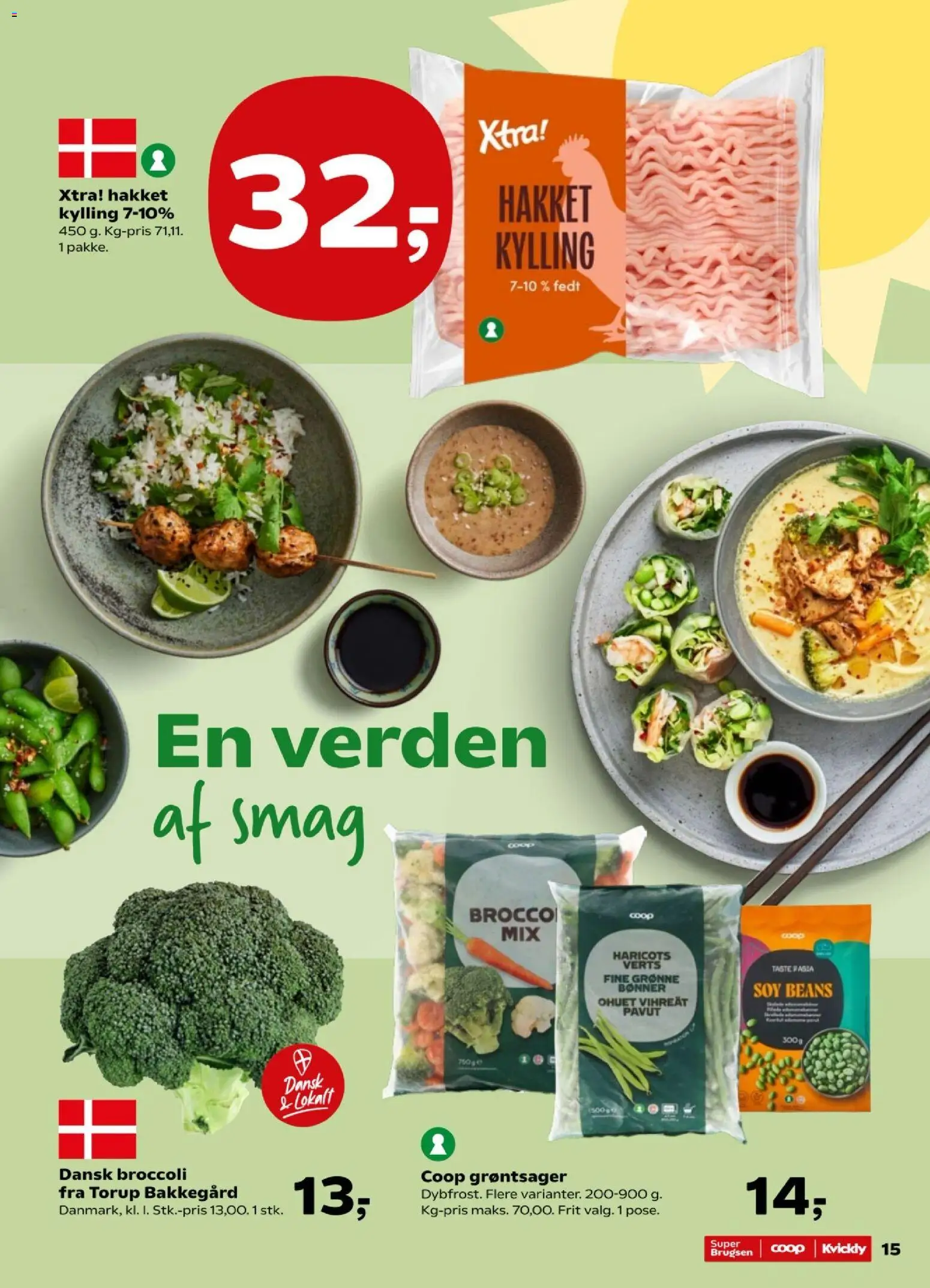 Super Brugsen tilbudsavis – gyldig fra 17/07/2026 | Side: 17 | Produkter: Broccoli, Bønner, Grønne Bønner