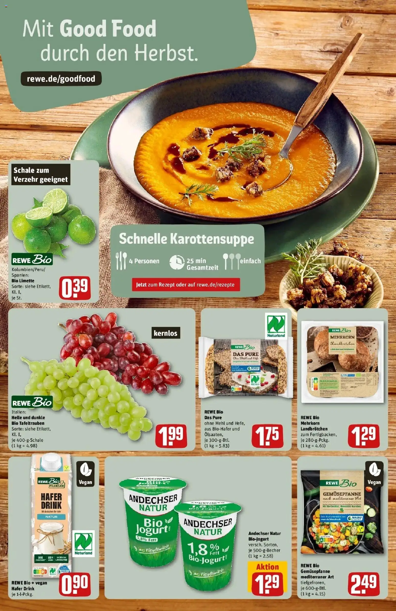 REWE Prospekt ab 05.10.2026 zum Blättern » Angebote | Seite: 6 | Produkte: Mehl, Limette
