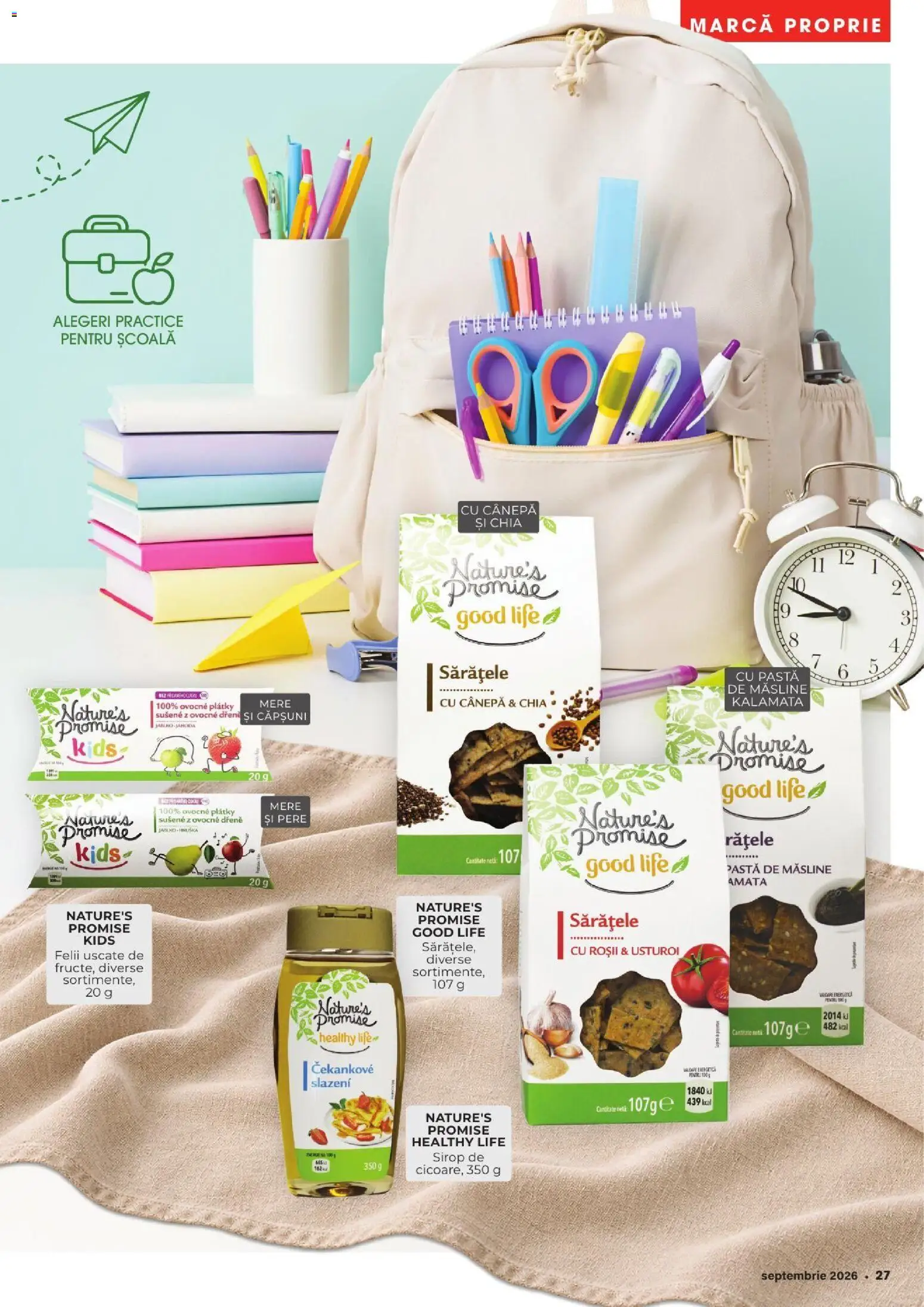 Noul catalog Mega Image – valabil de la 27.08.2026 | Pagină: 27 | Produse: Măsline, Roșii, Căpșuni, Sirop