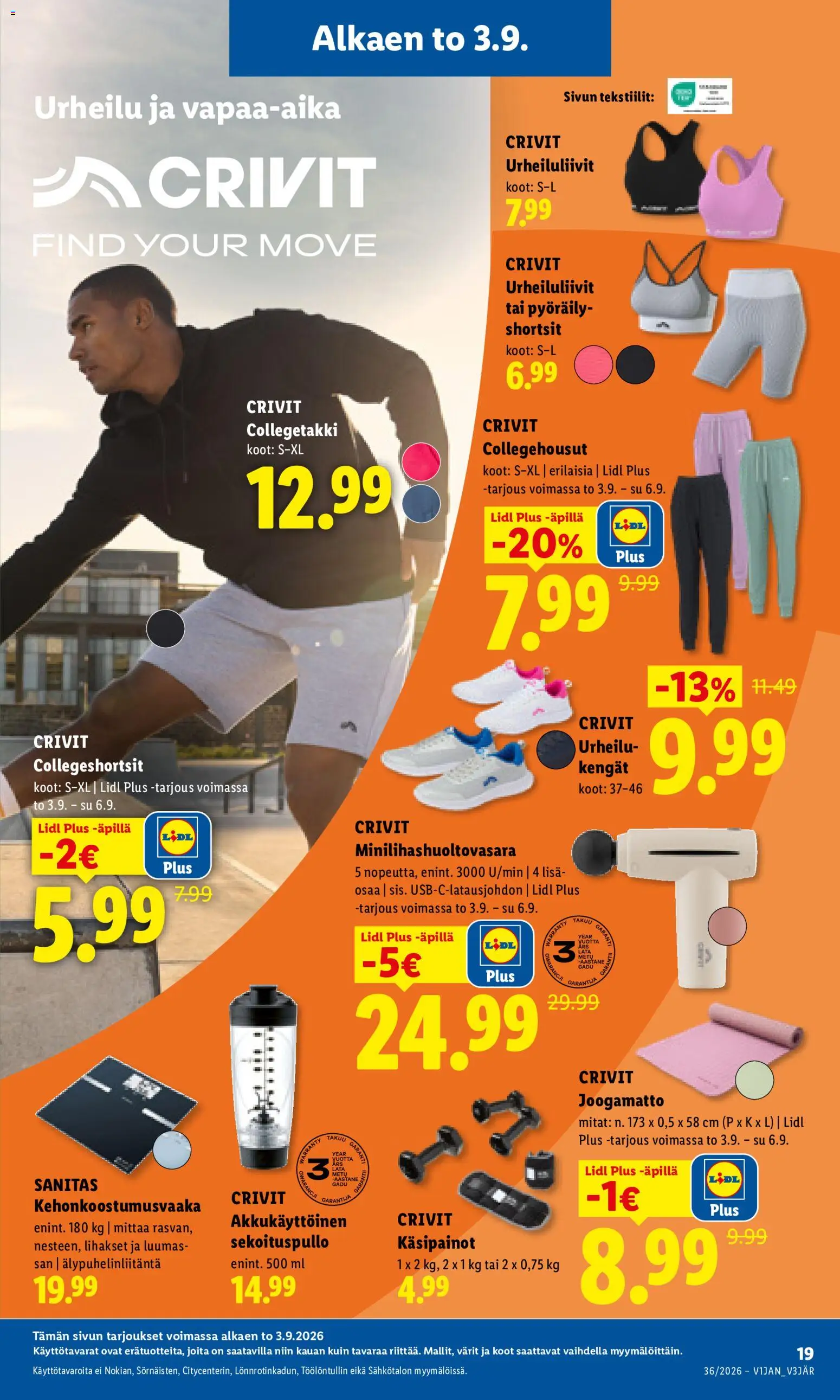 Lidl tarjoukset - Tampere – voimassa 03/09/2026 alkaen | Sivu: 21