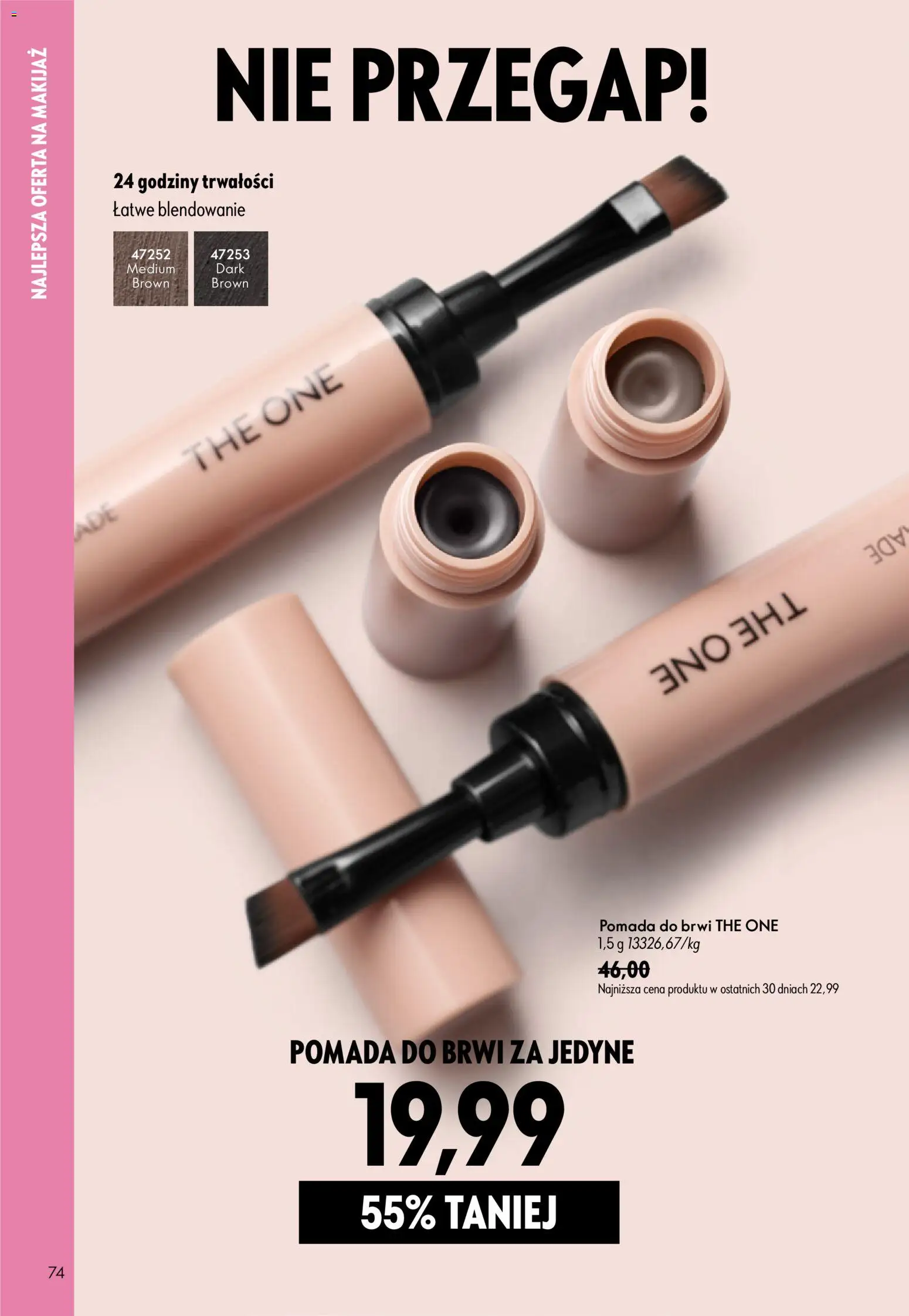 Oriflame Katalog 9 2026 od 17.06.2026 | Strona: 74 | Produkty: Makijaż