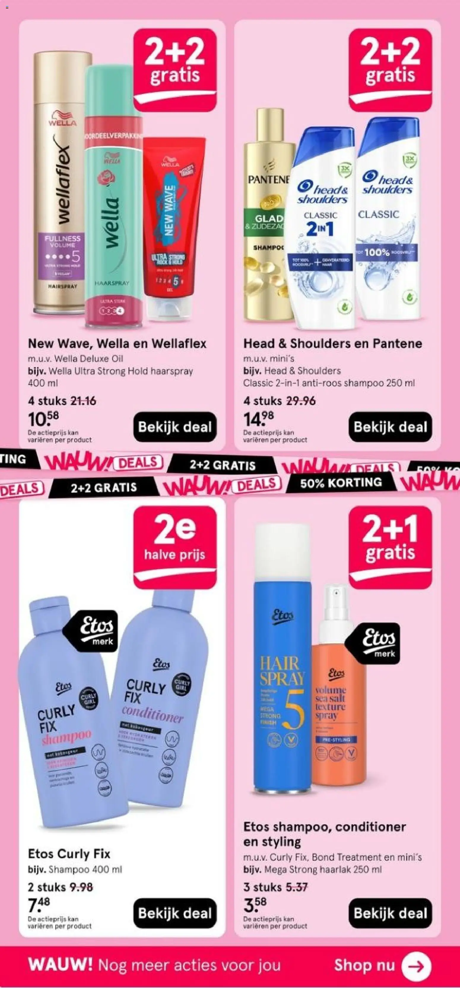 {H1} | Pagina: 24 | Producten: Head & Shoulders, Kan, Shampoo, Haarspray