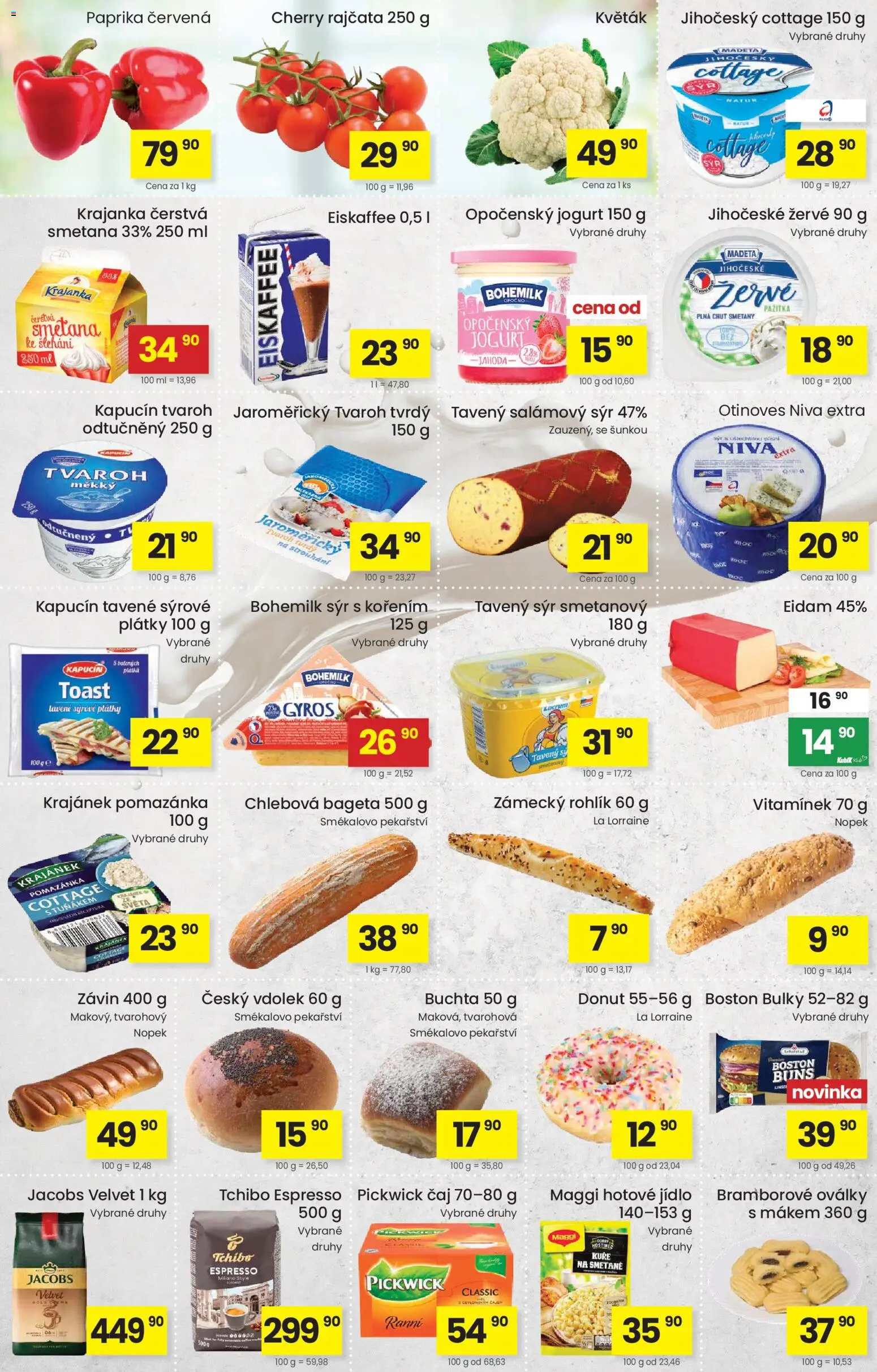 Kubík leták od 26.05.2026 | Strana: 2 | Produkty: Rajčata, Eiskaffee, Velvet, Kuře