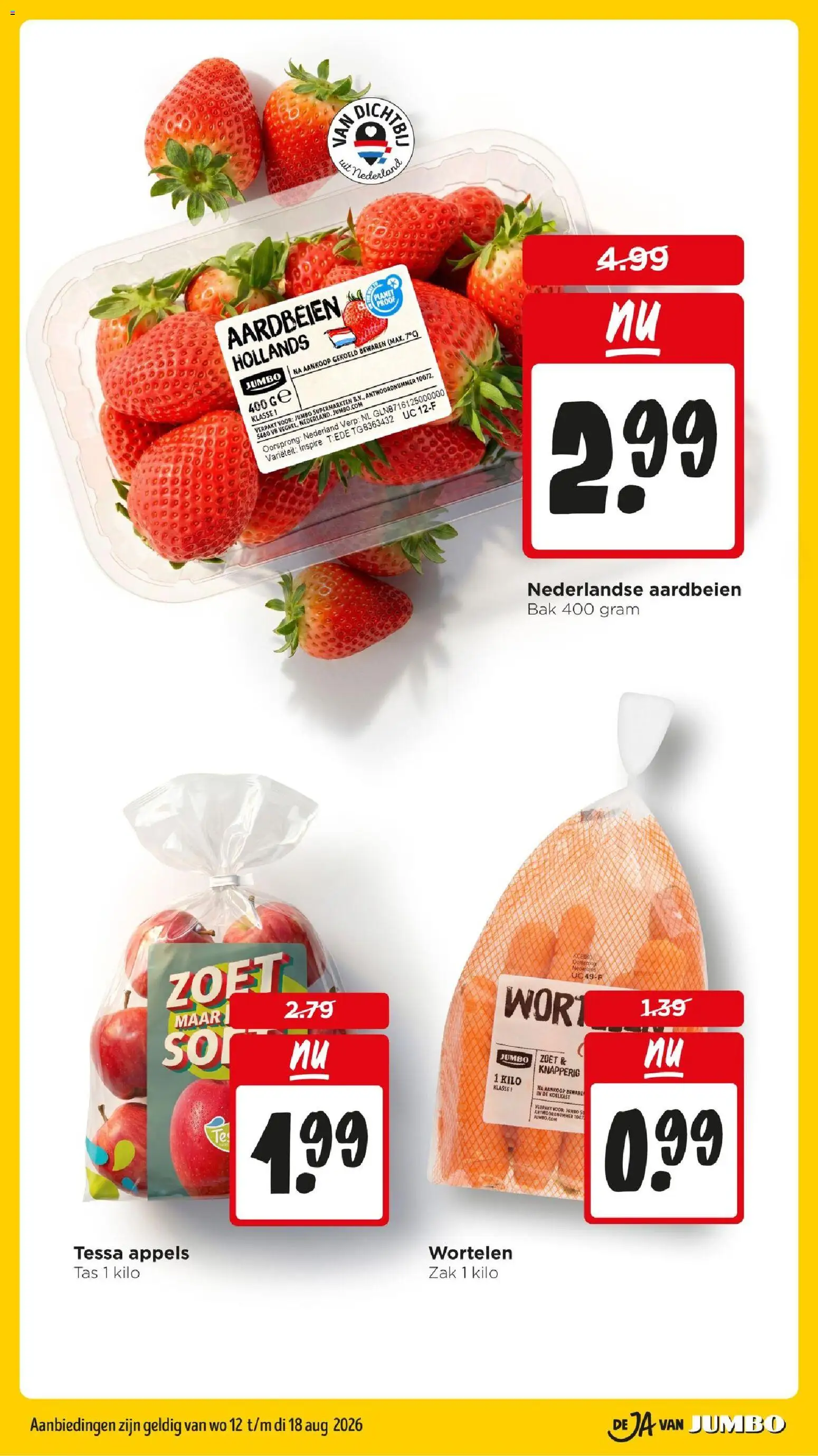 {H1} | Pagina: 6 | Producten: Wortelen, Appels, Tas, Aardbeien