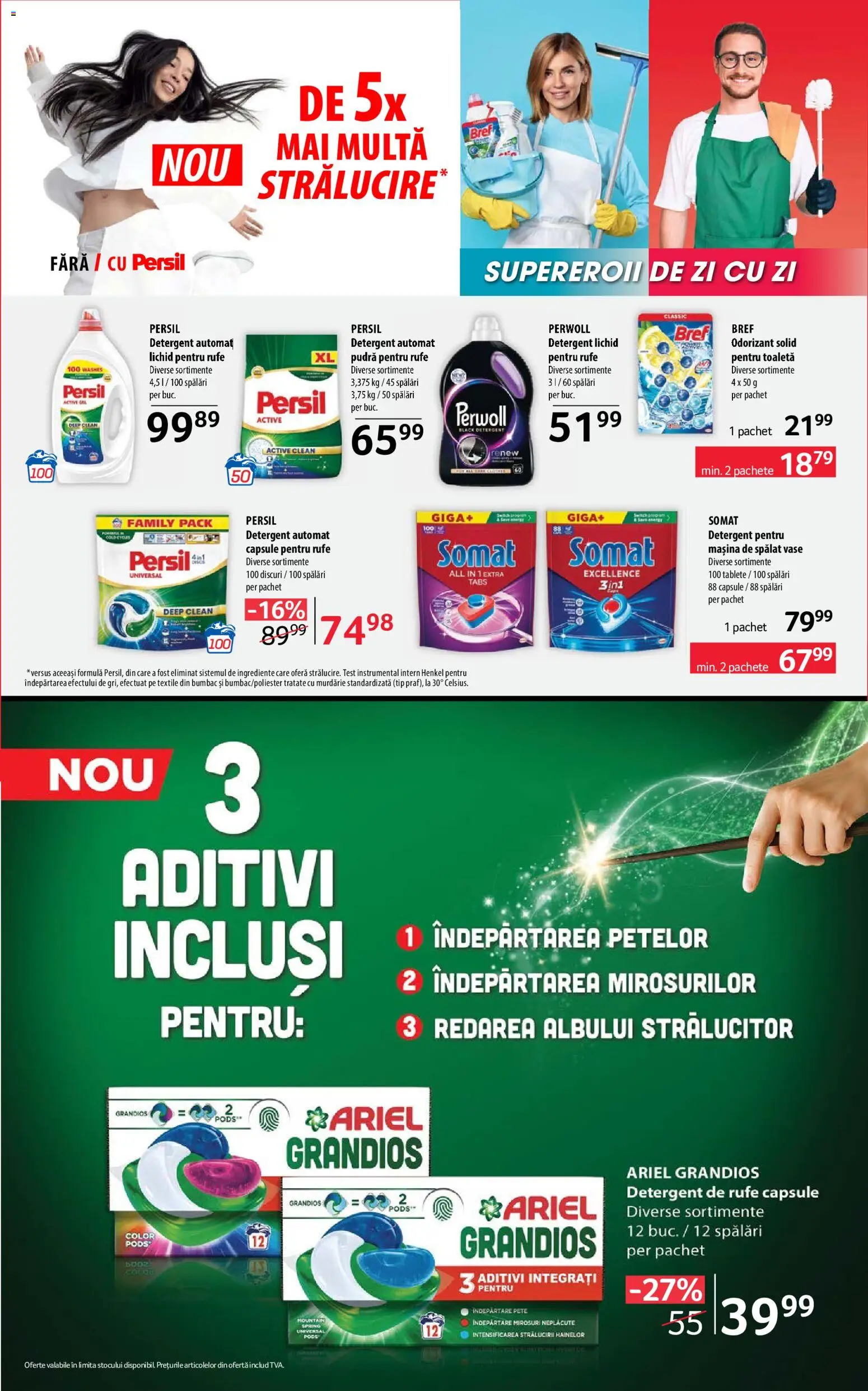 Noul catalog Selgros – valabil de la 21.08.2026 | Pagină: 17 | Produse: Solid, Toaletă, Detergent, Îndepărtarea petelor