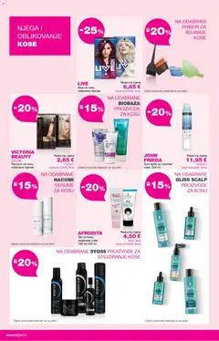 Bipa card letak - Pregled kataloga iz trgovine Bipa, vrijedi od 01.09.2026 | Stranica: 2 | Proizvodi: Primer, Šampon, Aloe vera