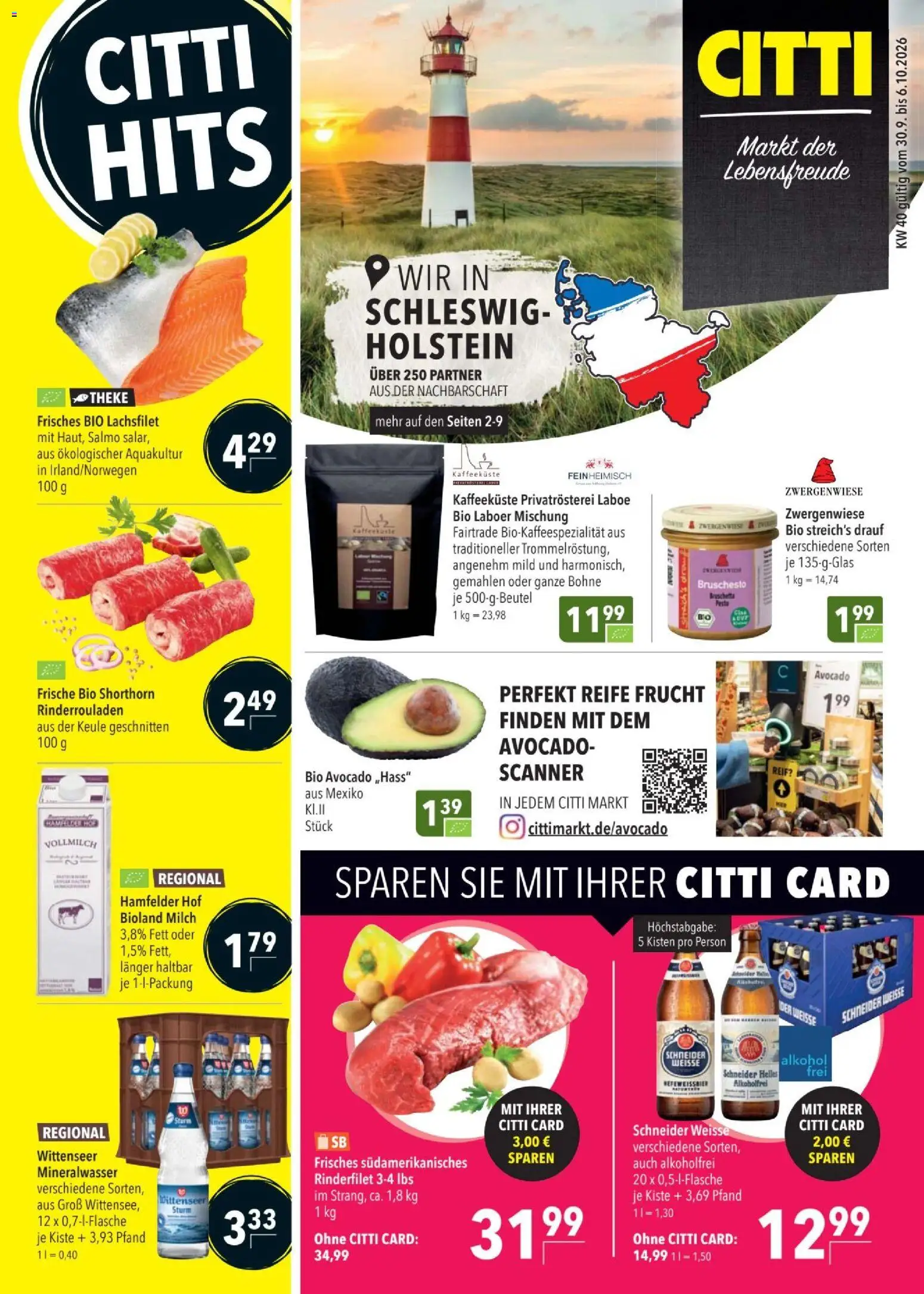 CITTI tilbudsavis – gyldig fra 30/09/2026 | Side: 1 | Produkter: Avocado, Scanner