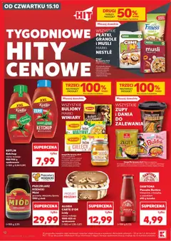 Náhled letáku Kaufland Polsko leták - Jest fresz od 15.10.2026 | Strana: 12 | Produkty: Granola, Passata, Müsli, Carte d'or