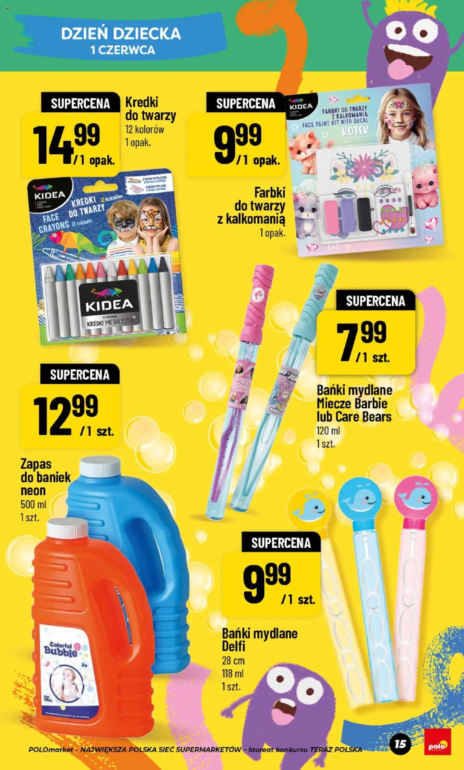 POLOmarket gazetka - Dzień Dziecka od 15.05.2026 | Strona: 15 | Produkty: Barbie