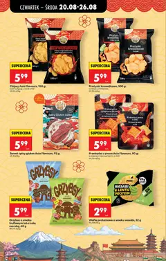 Náhled letáku Biedronka Polsko leták - Codziennie niskie ceny od 20.08.2026 | Strana: 52 | Produkty: Wasabi, Chilli, Chipsy, Protein