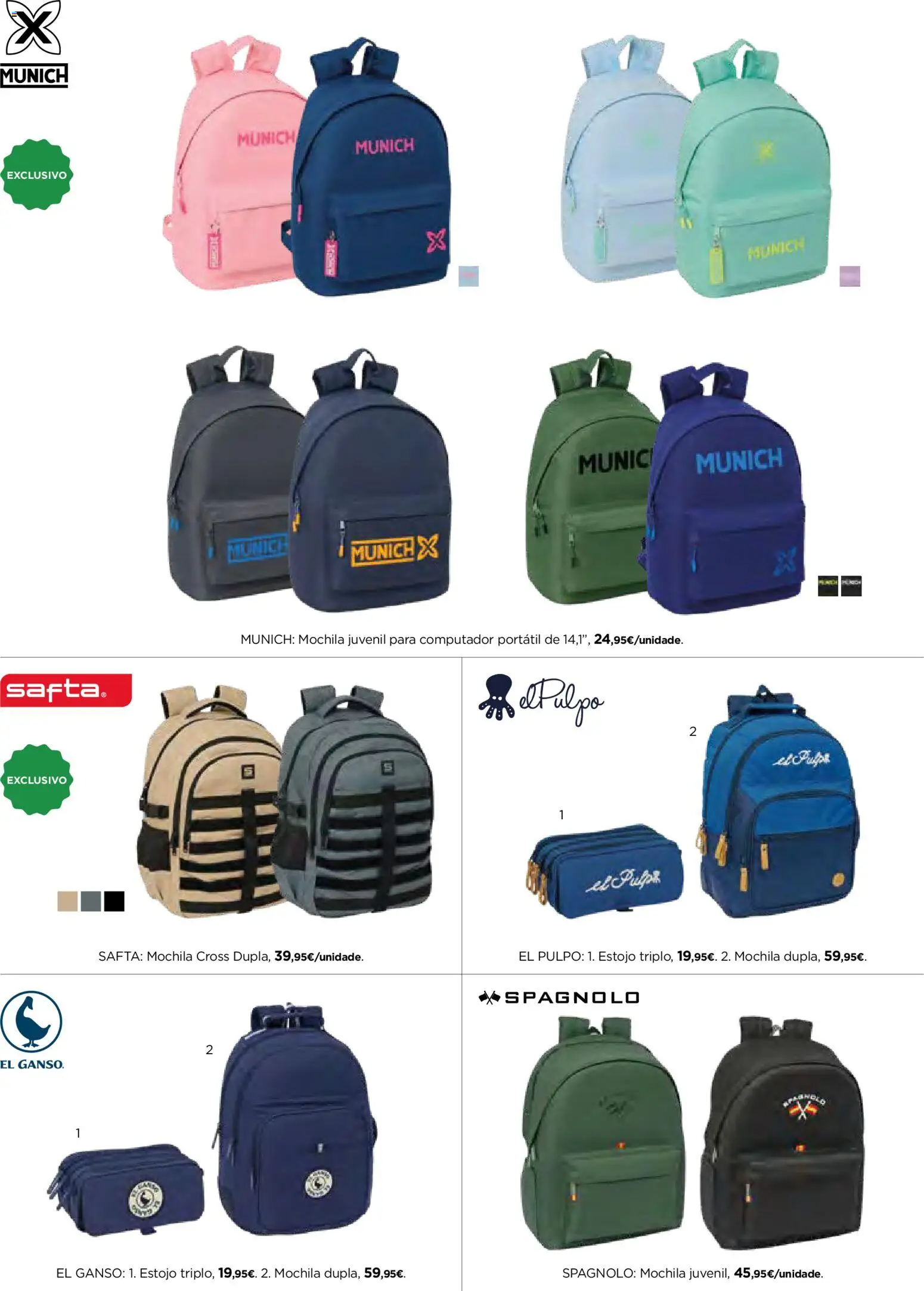 El Corte Ingles Regresso as Aulas │ válido de 28/08/2026 | Página: 47 | Produtos: Mochila, Computador, Computador portátil, Ganso