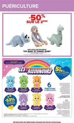 Carrefour - Prévisualisation de Carrefour Vos promos du quotidien valide à partir de 17/08/2026 | Page: 60 | Produits: Peluches, Peluche, Jean
