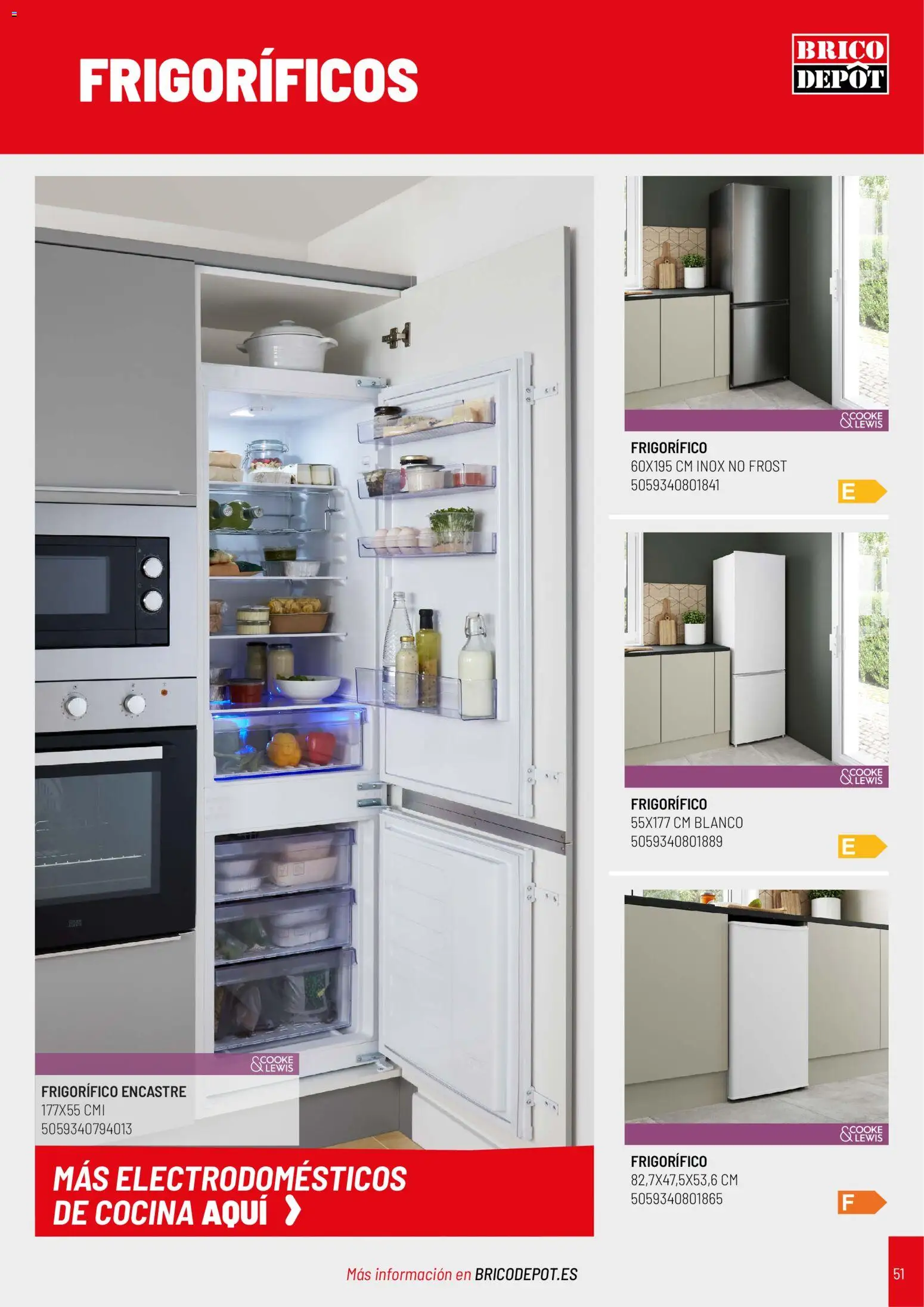 Brico Depôt Cocinas │ válido desde el 11.03.2026 | Página: 51 | Productos: Cocina