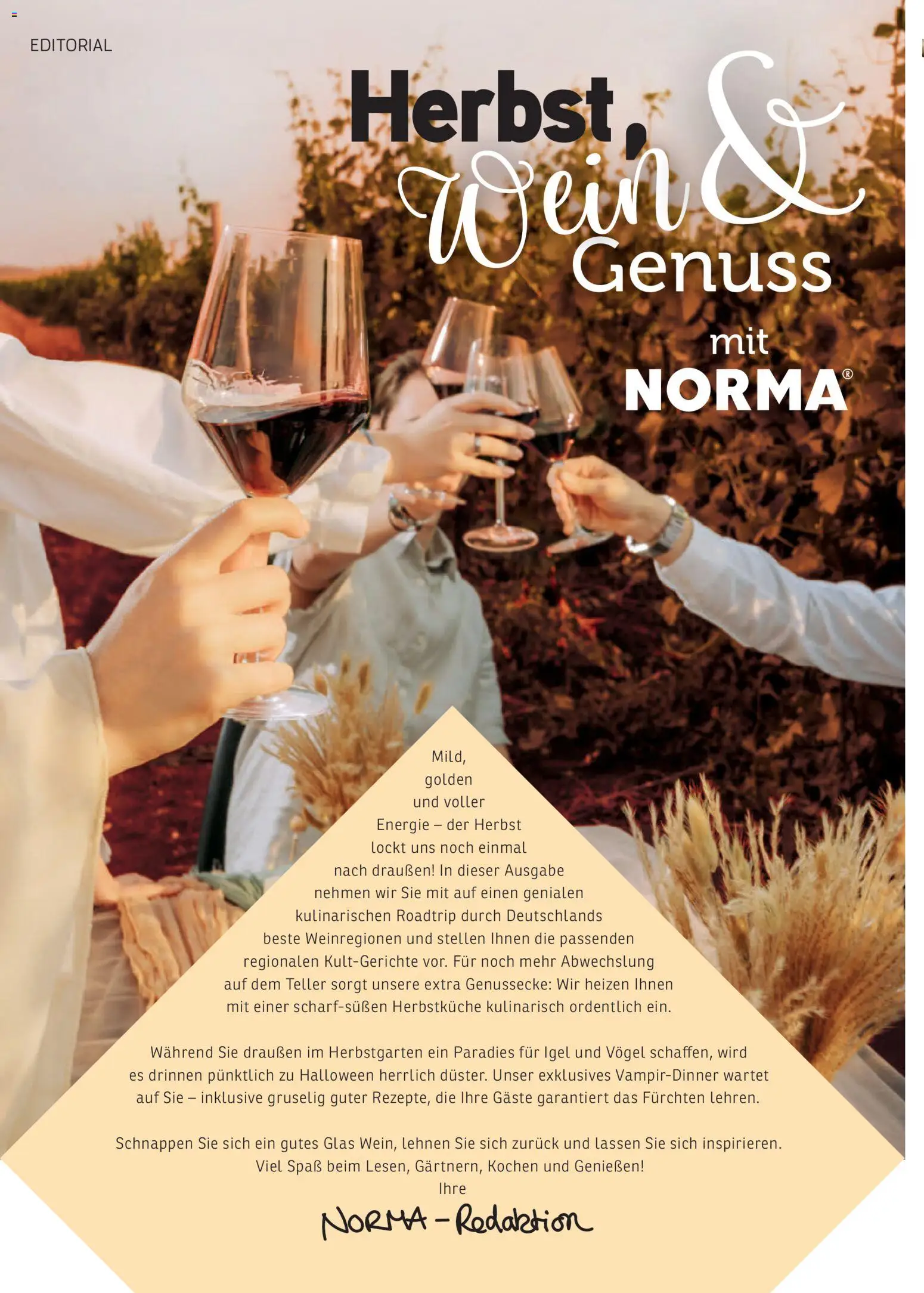 Norma NORMAgazin September/Oktober 2026 – gültig ab 01.09.2026 | Seite: 2